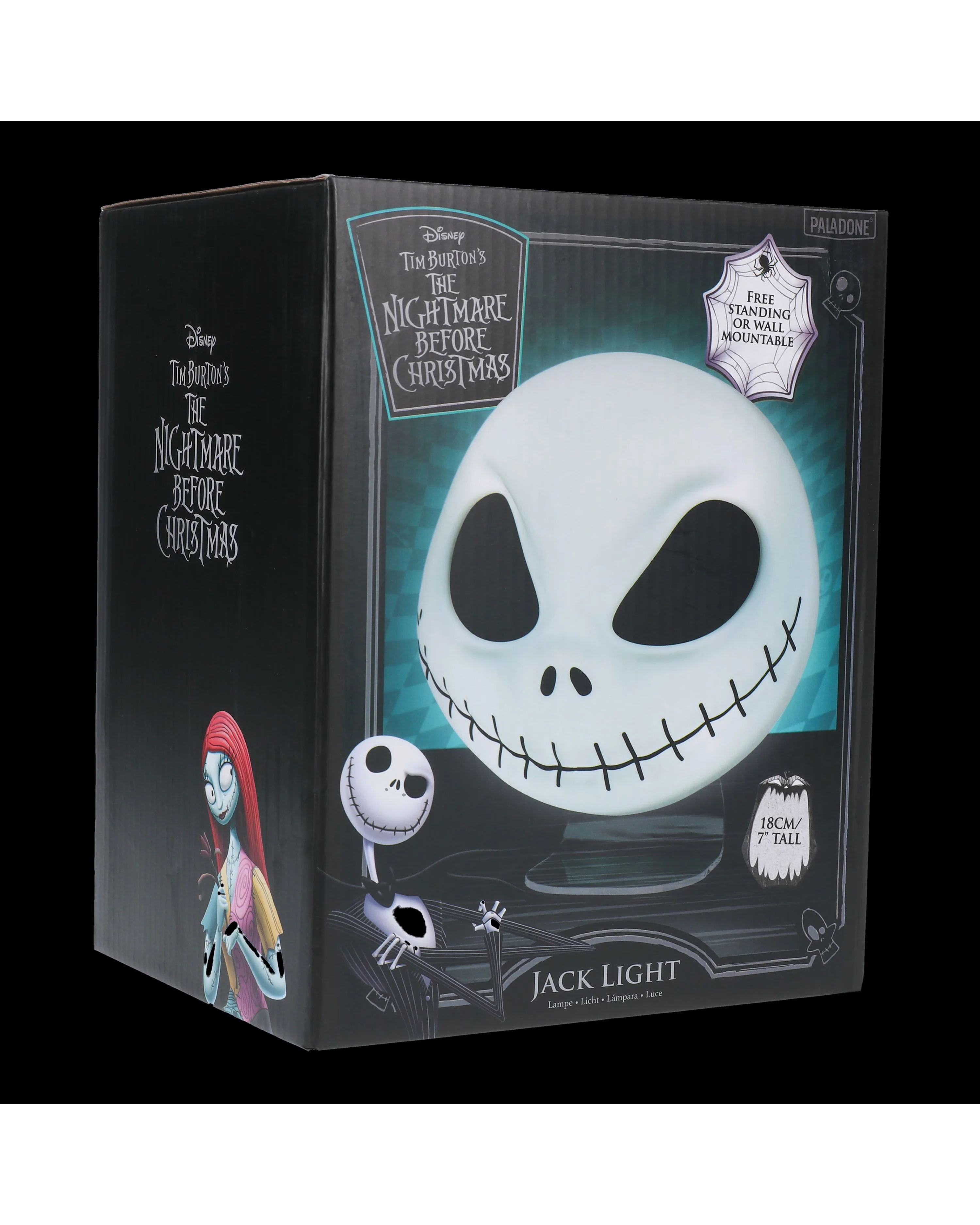 Nightmare Before Christmas LED Dekolampe - Maskenleuchte Jack - 18 cm Höhe - Image 4
