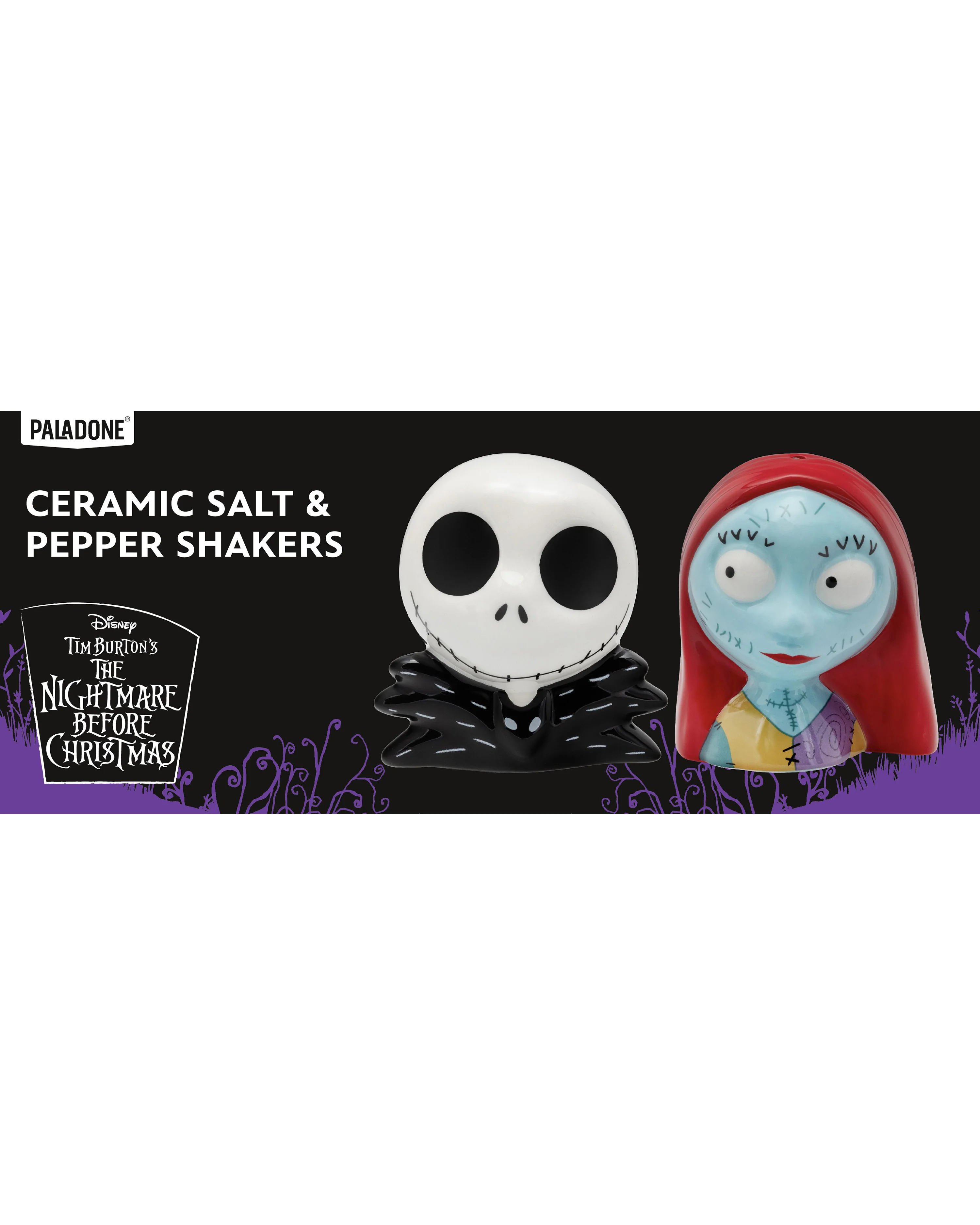 Nightmare Before Christmas Salz & Pfefferstreuer Set - Jack & Sally - aus Keramik - Image 2