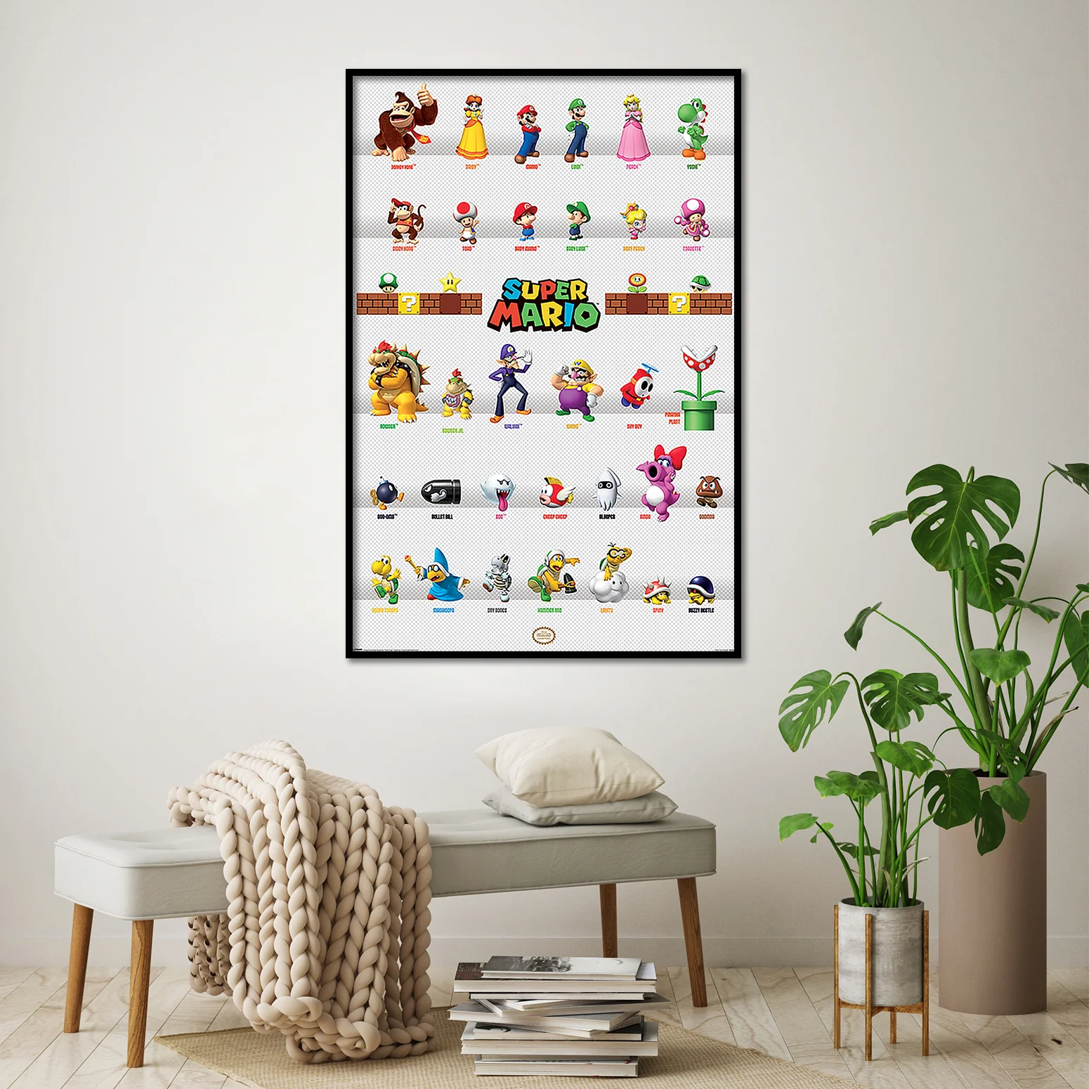 Nintendo Super Mario Poster Character Parade - Image 2