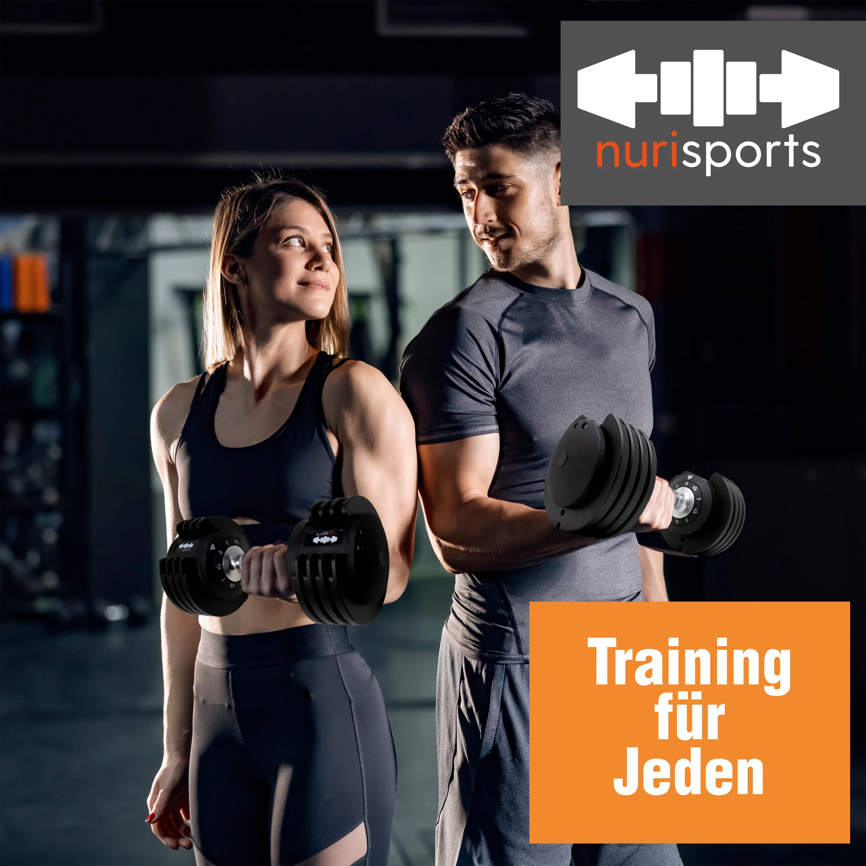 nurisports Set 2 verstellbare Hanteln 2 kg -12 kg - Image 10