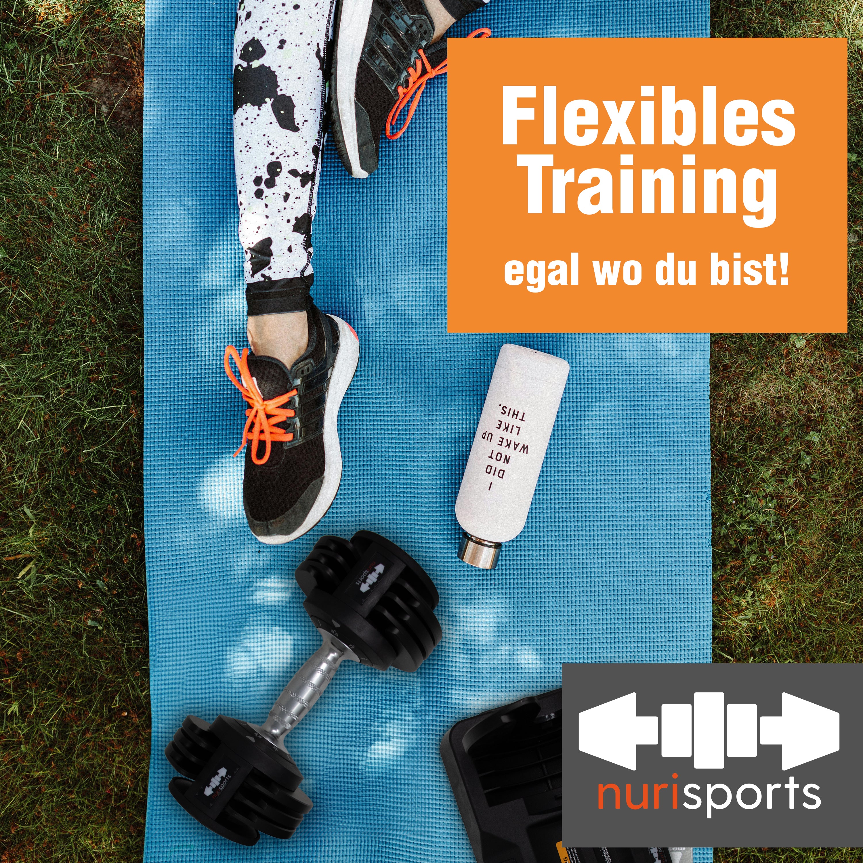 nurisports Set 2 verstellbare Hanteln 2 kg -12 kg - Image 8