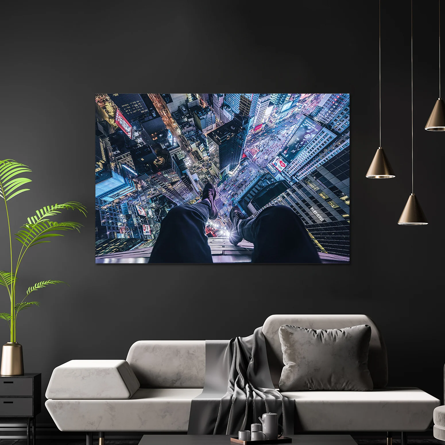 On The Edge Of Times Square Poster - Image 3