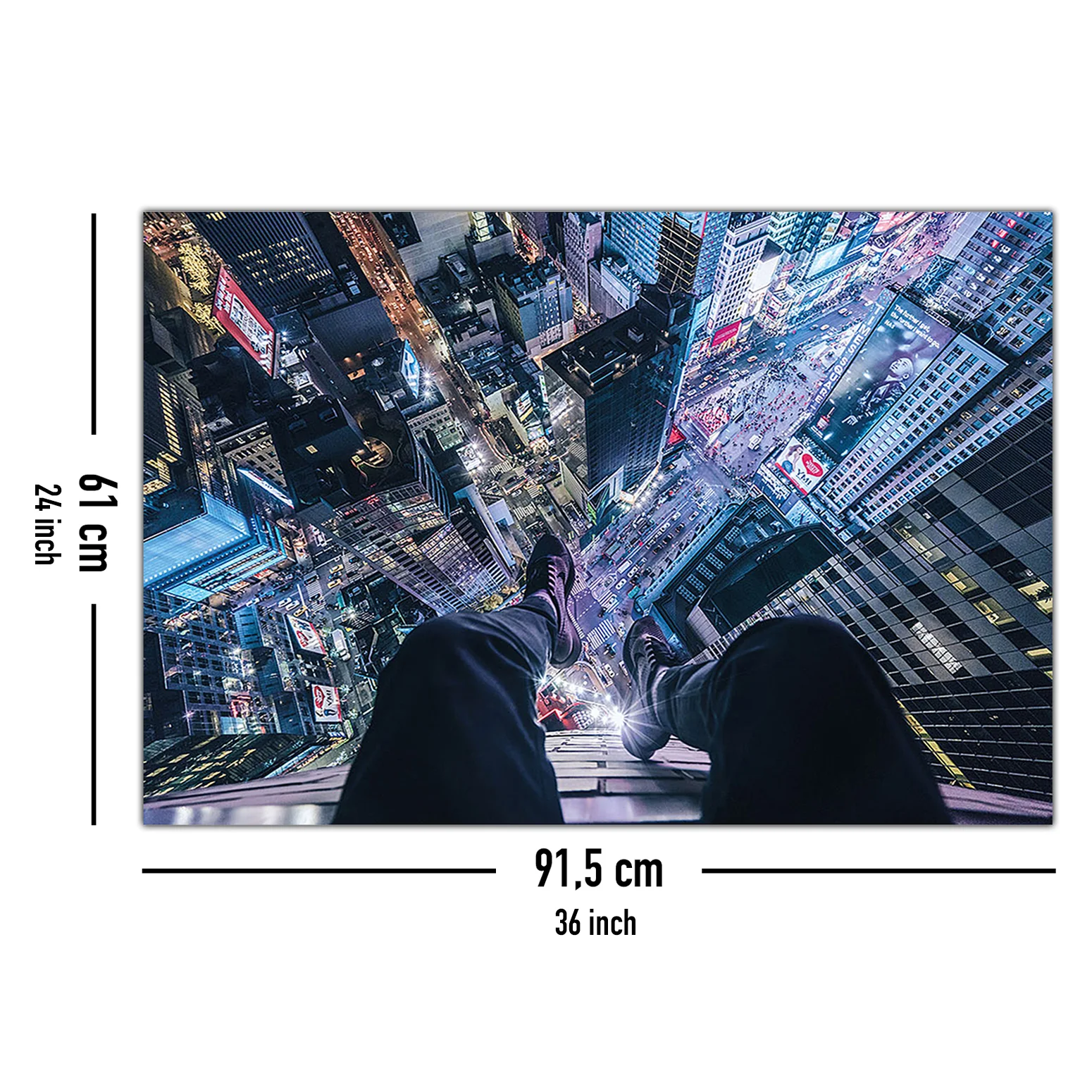 On The Edge Of Times Square Poster - Image 5