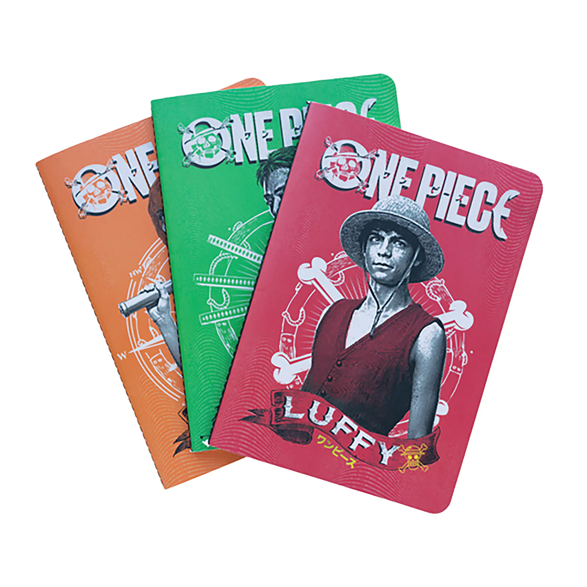 One Piece 3er Set Notizbücher DIN A5 Netflix Live Action - Image 8