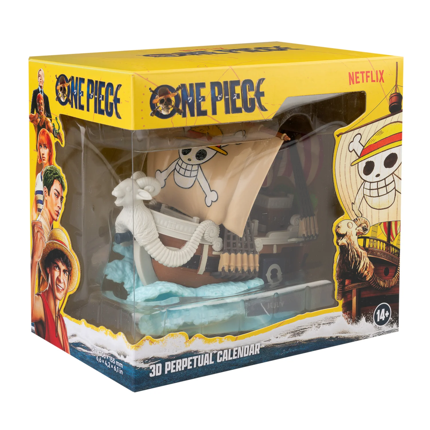 One Piece Flying Lamb Ewiger 3D Kalender Going Merry - Image 3