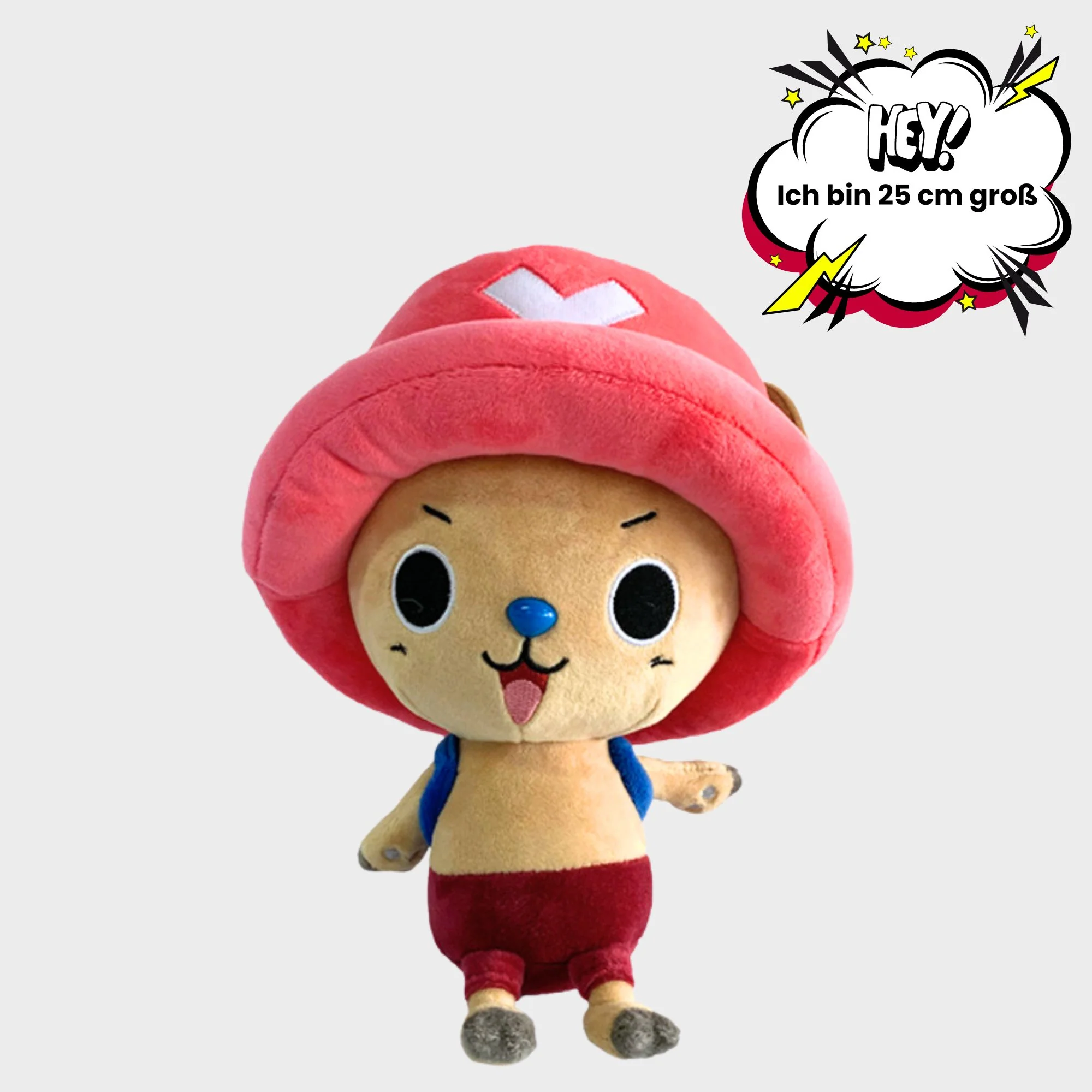 One Piece Plüschfigur - Tony Tony Chopper - super süß & super weich - Image 3