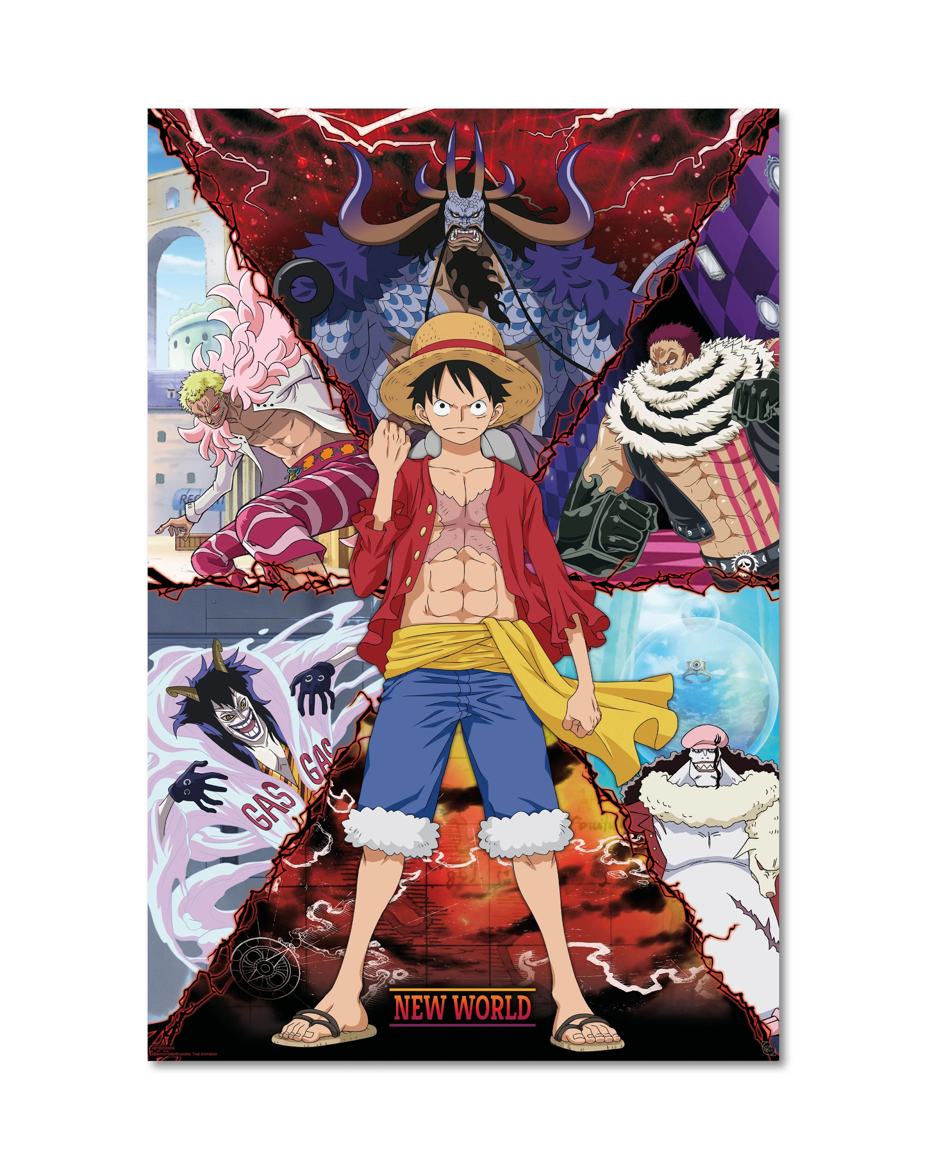 One Piece Poster Luffy.. vs. New World