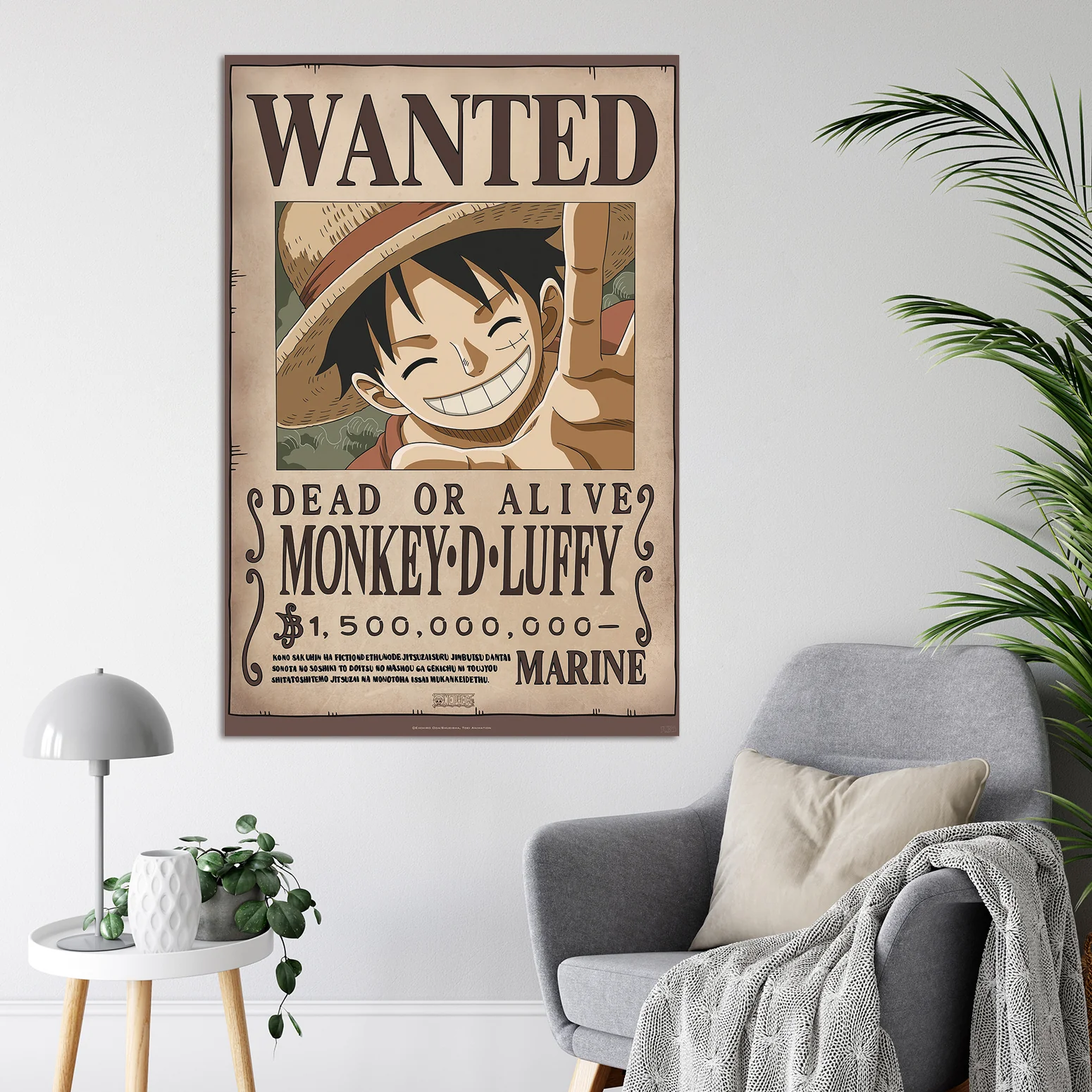 One Piece Poster Wanted Monkey D. Luffy 2 - Image 8