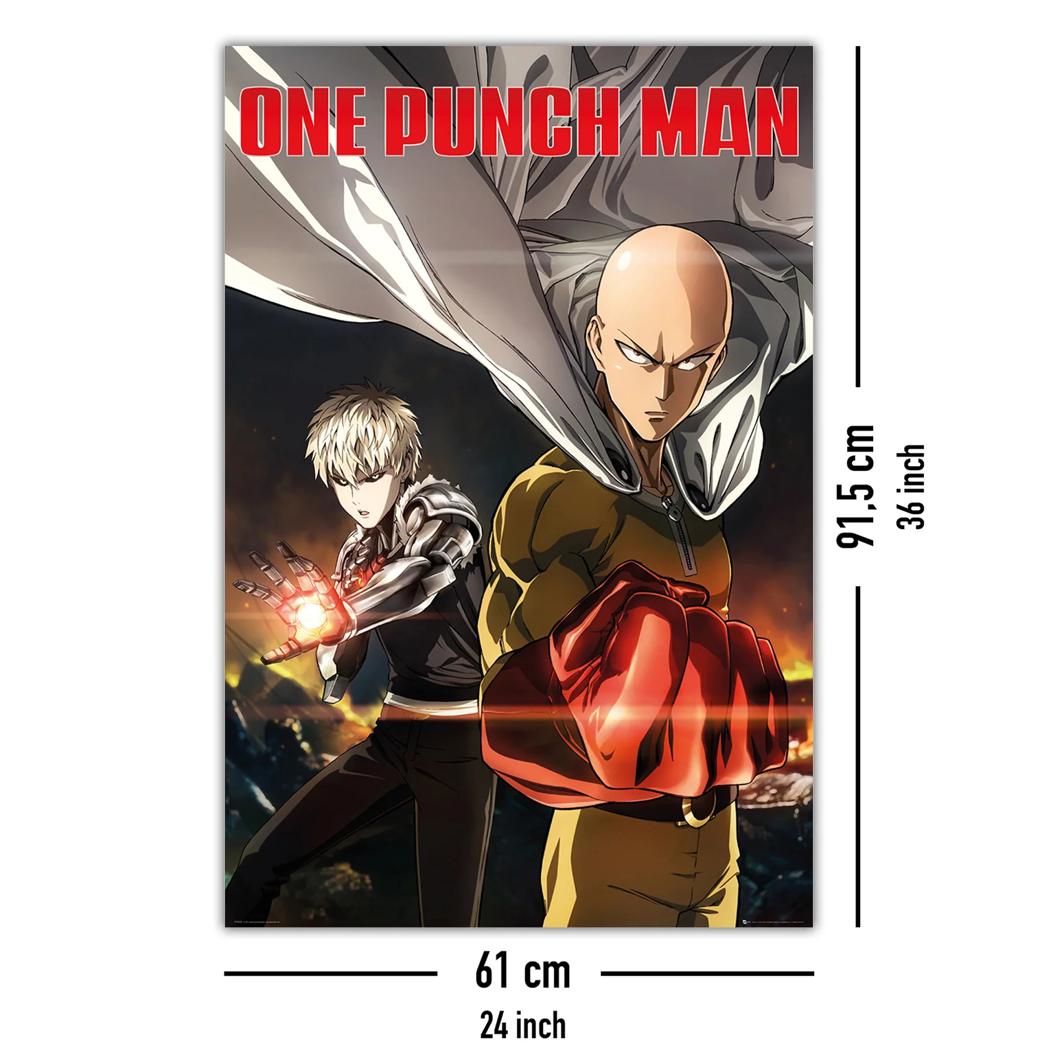 One Punch Man Poster Destruction - Image 10