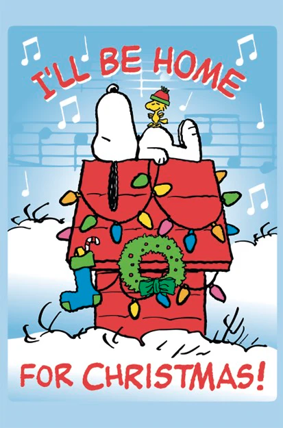 Postkarte Peanuts