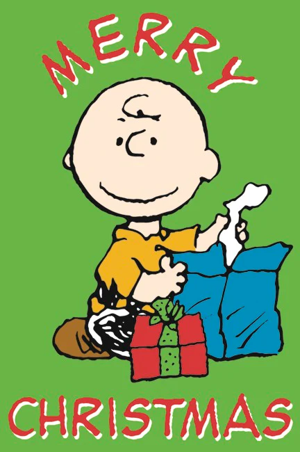 Postkarte Peanuts Merry Christmas