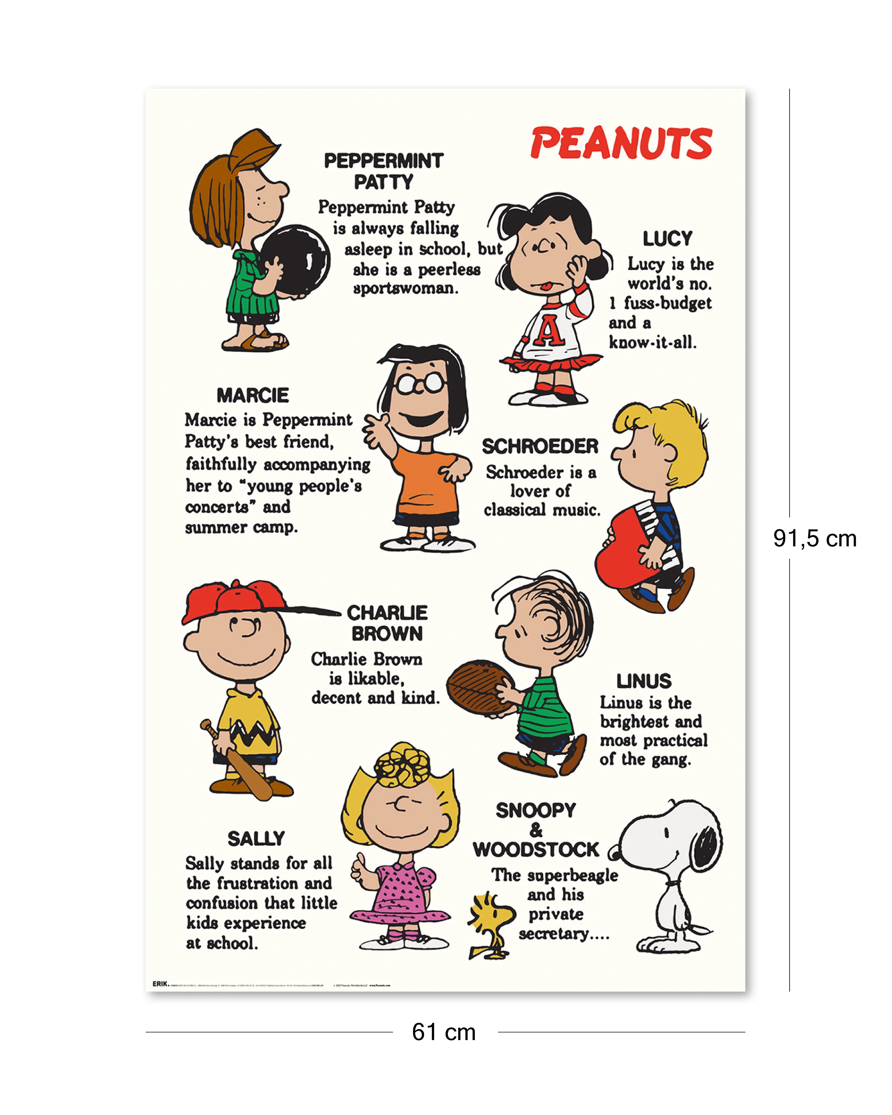 Peanuts Poster Characters - Image 2