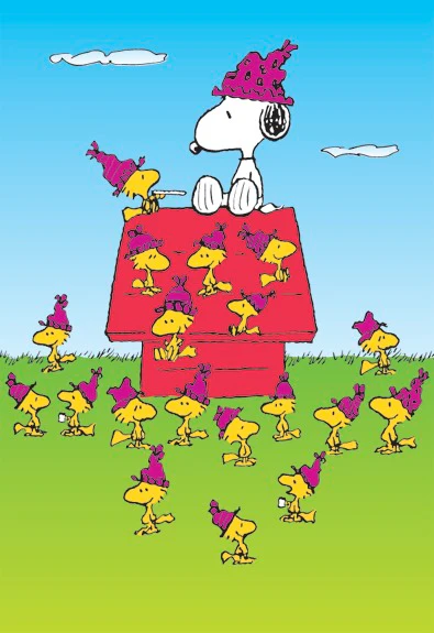Peanuts Snoopy & Woodstock Poster