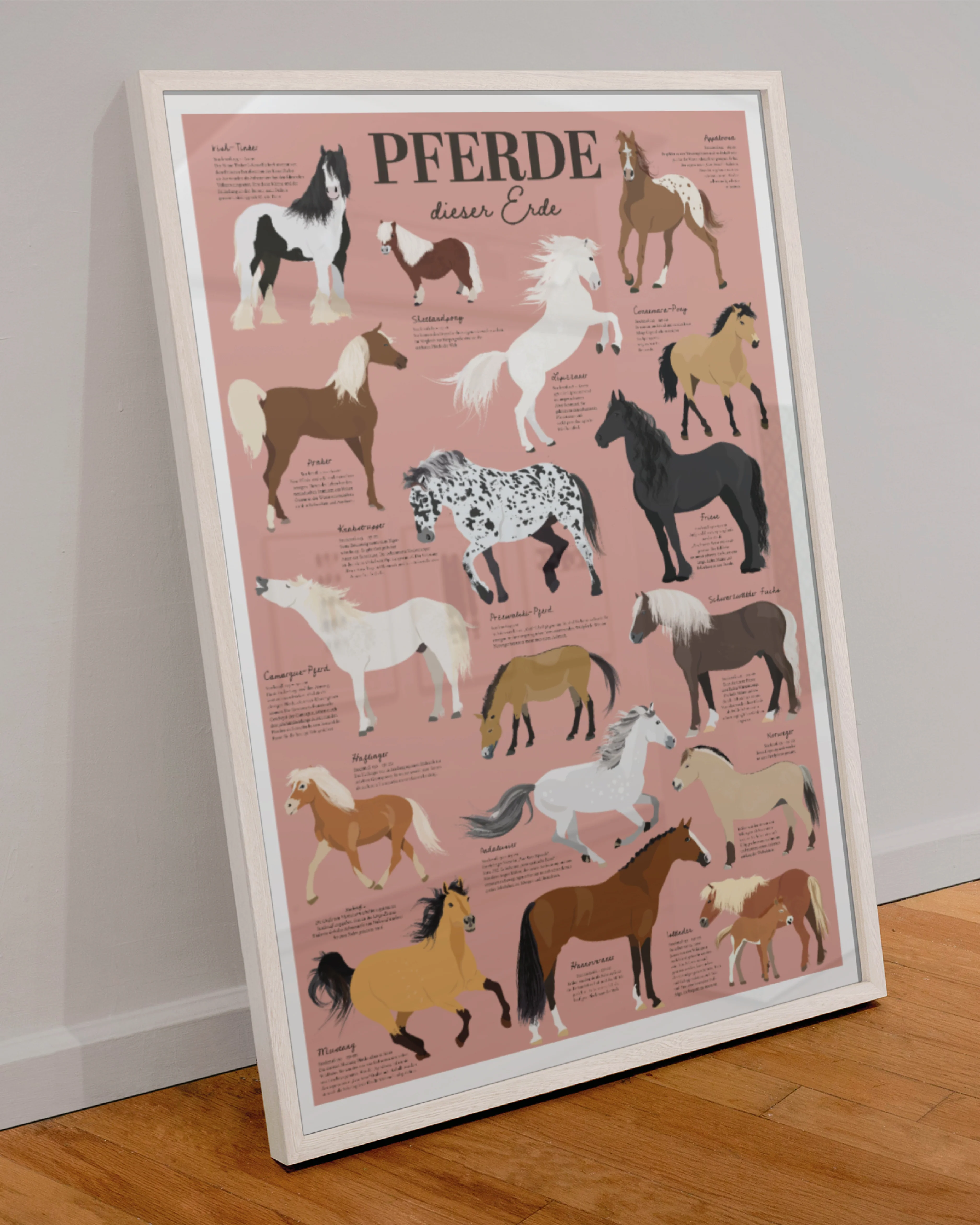 Pferde dieser Erde Poster Rosa, 61x91,5 cm - Image 6