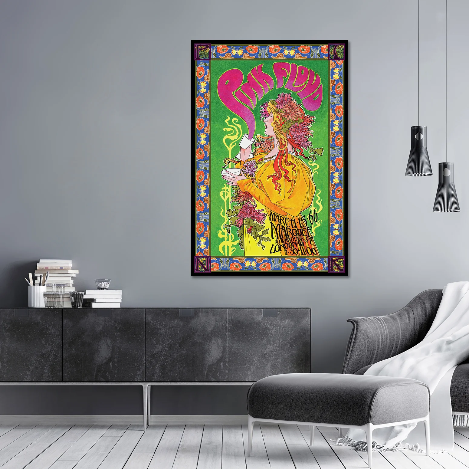 Pink Floyd Poster Bob Masse Tourplakat - Image 3