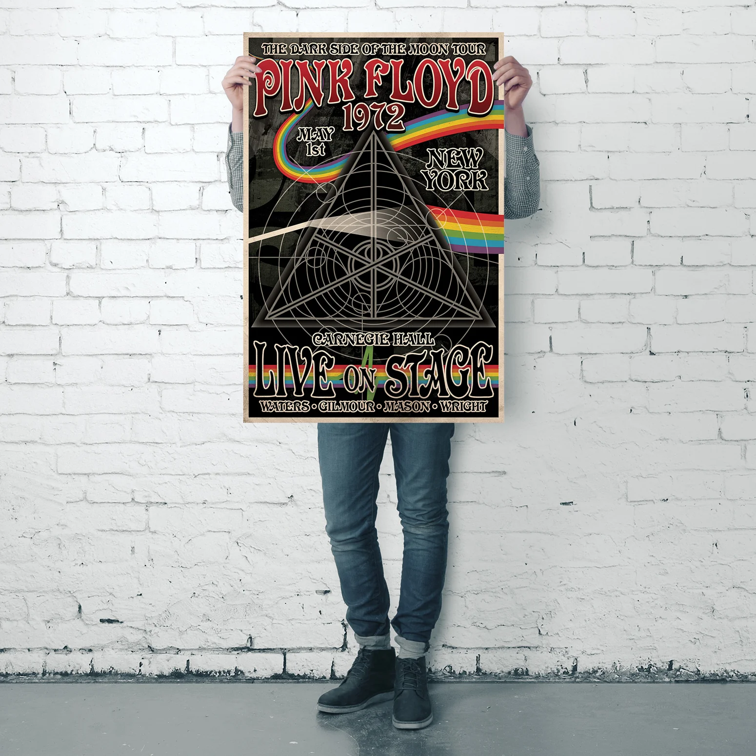 Pink Floyd Poster Tourplakat The Dark Side Of The Moon Tour - Image 4