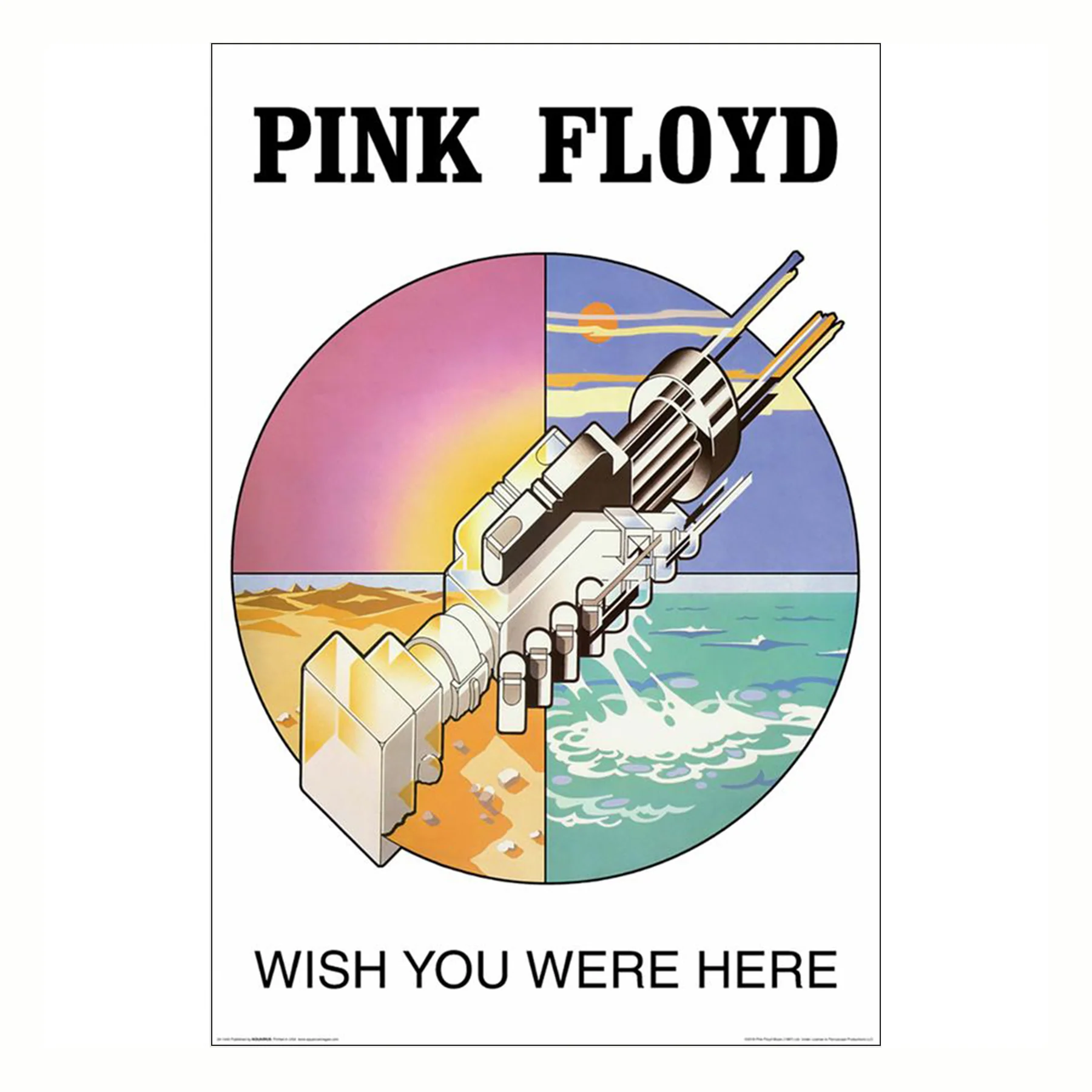 Pink Floyd Poster Wish You Were Here Symbol