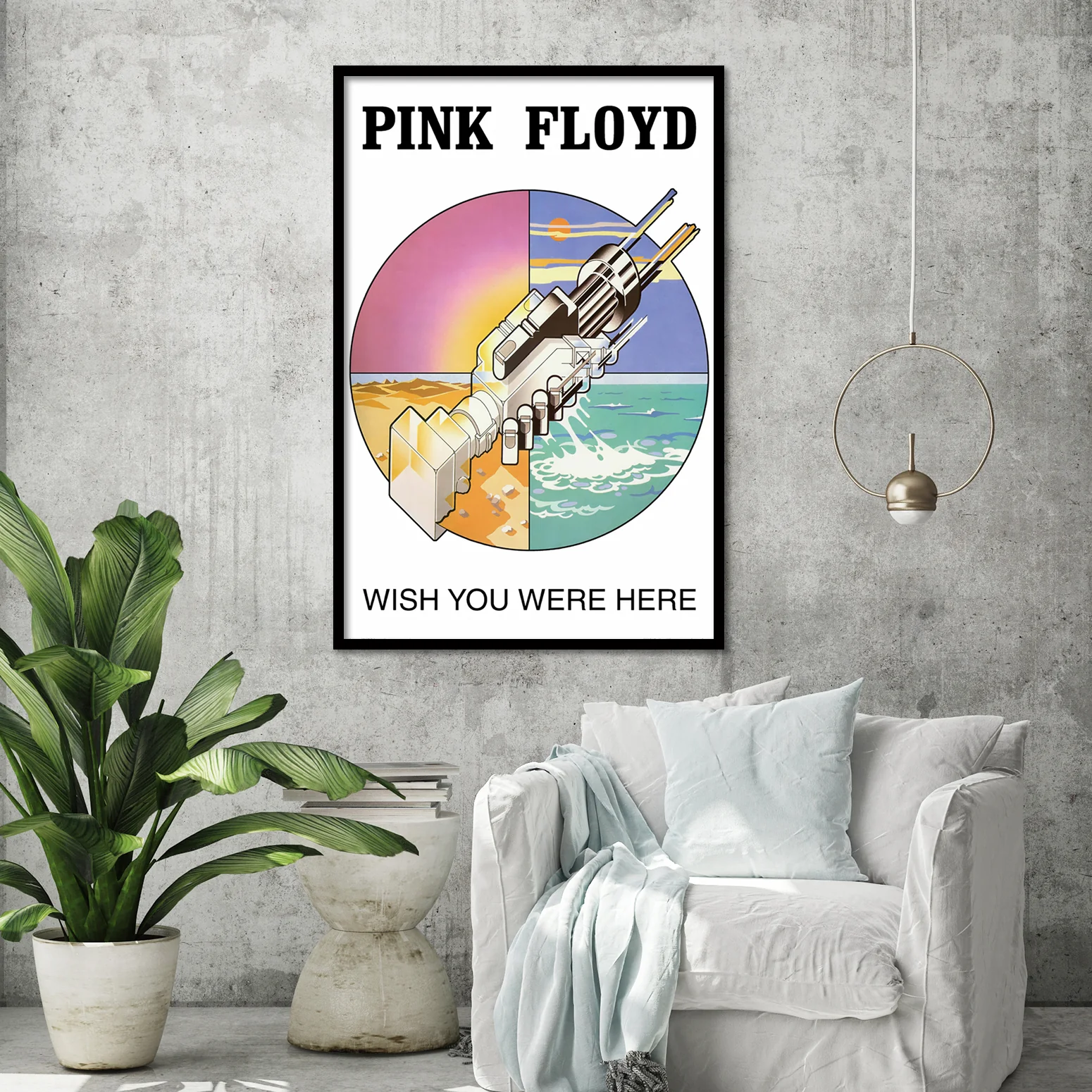 Pink Floyd Poster Wish You Were Here Symbol - Image 2