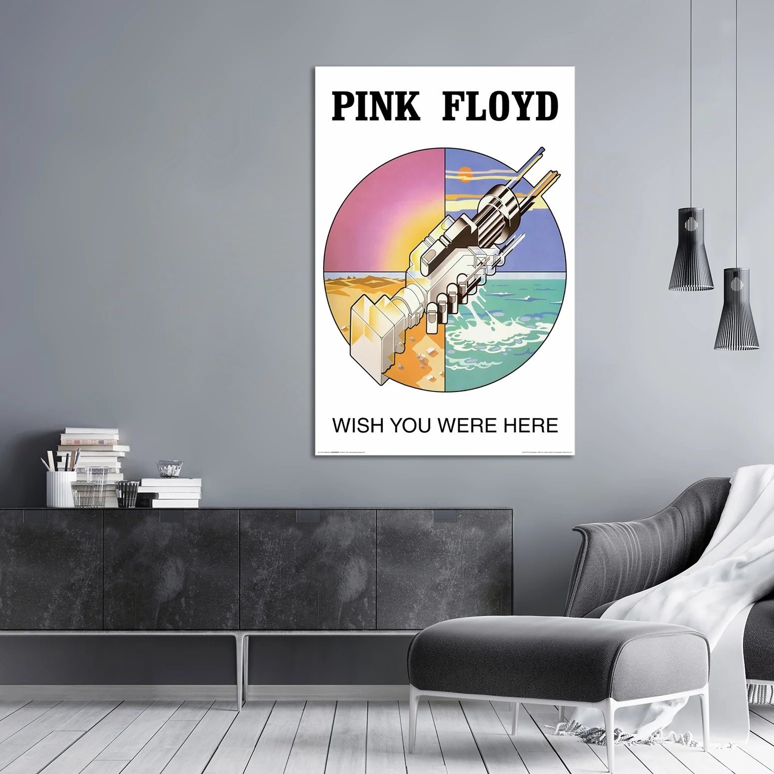 Pink Floyd Poster Wish You Were Here Symbol - Image 3