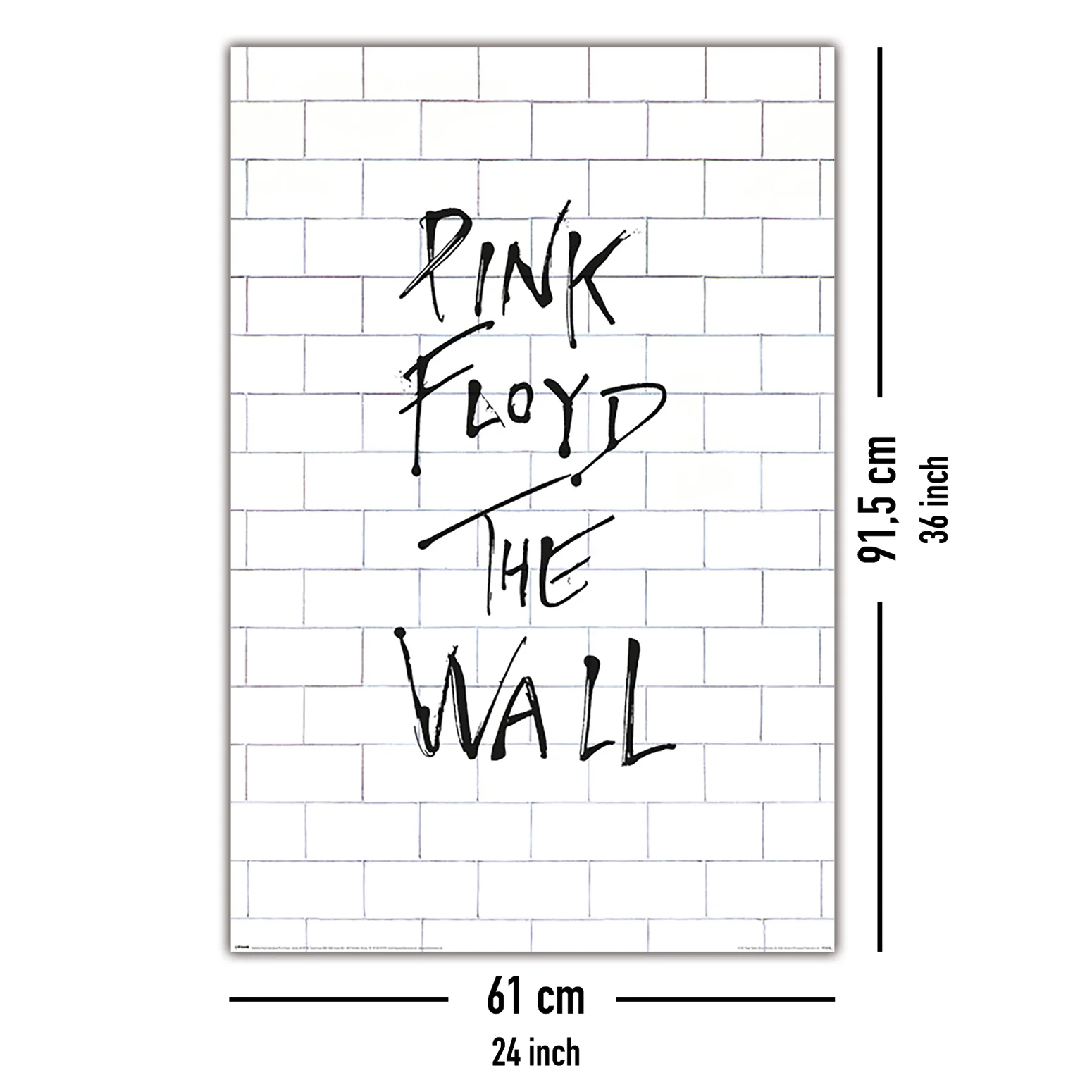 Pink Floyd The Wall LP Poster Album Cover - Image 5