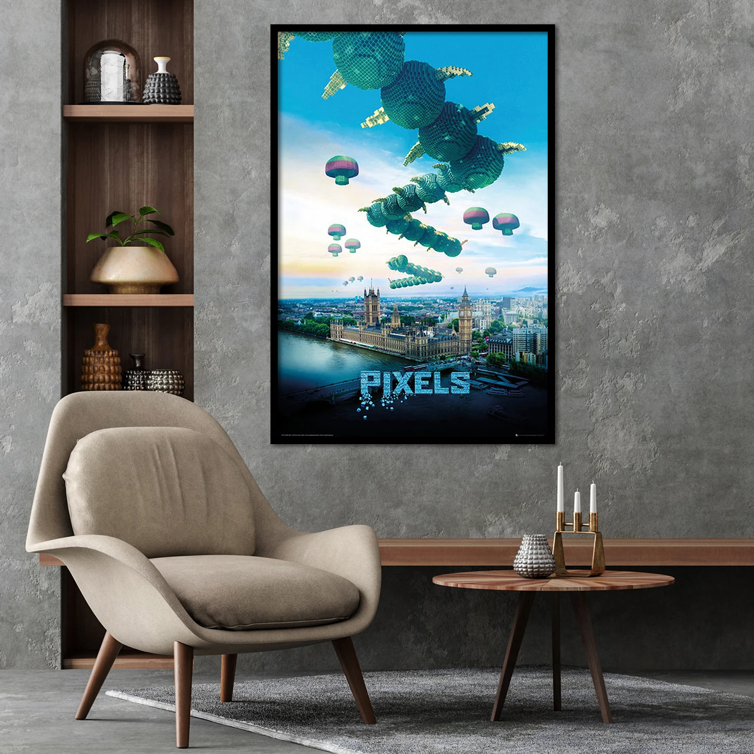 Pixels Poster Tausendfüßer Galaga Centipede - Image 2
