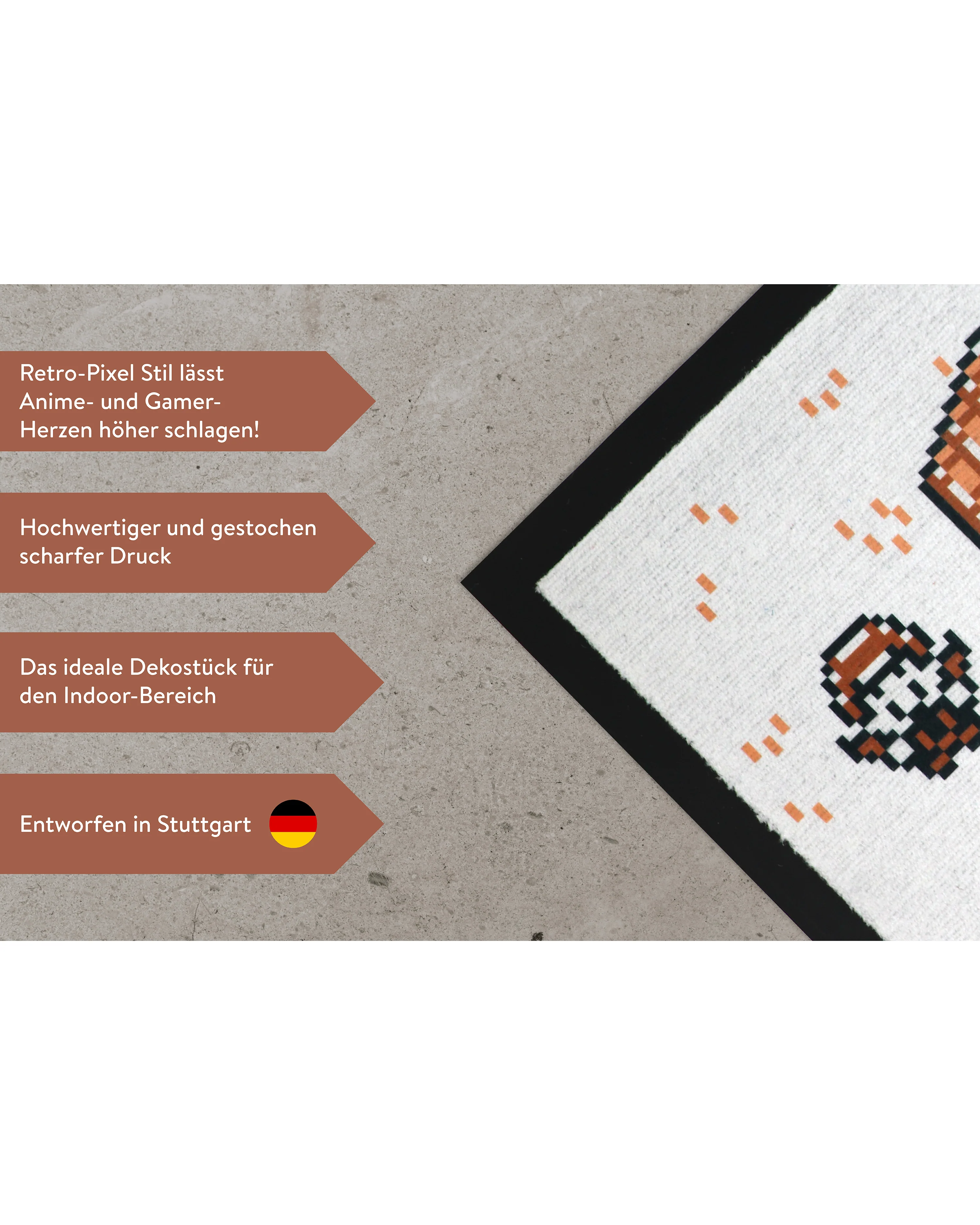 Pocket Monster Fußmatte Home Sweet Home Pixelart - Image 9