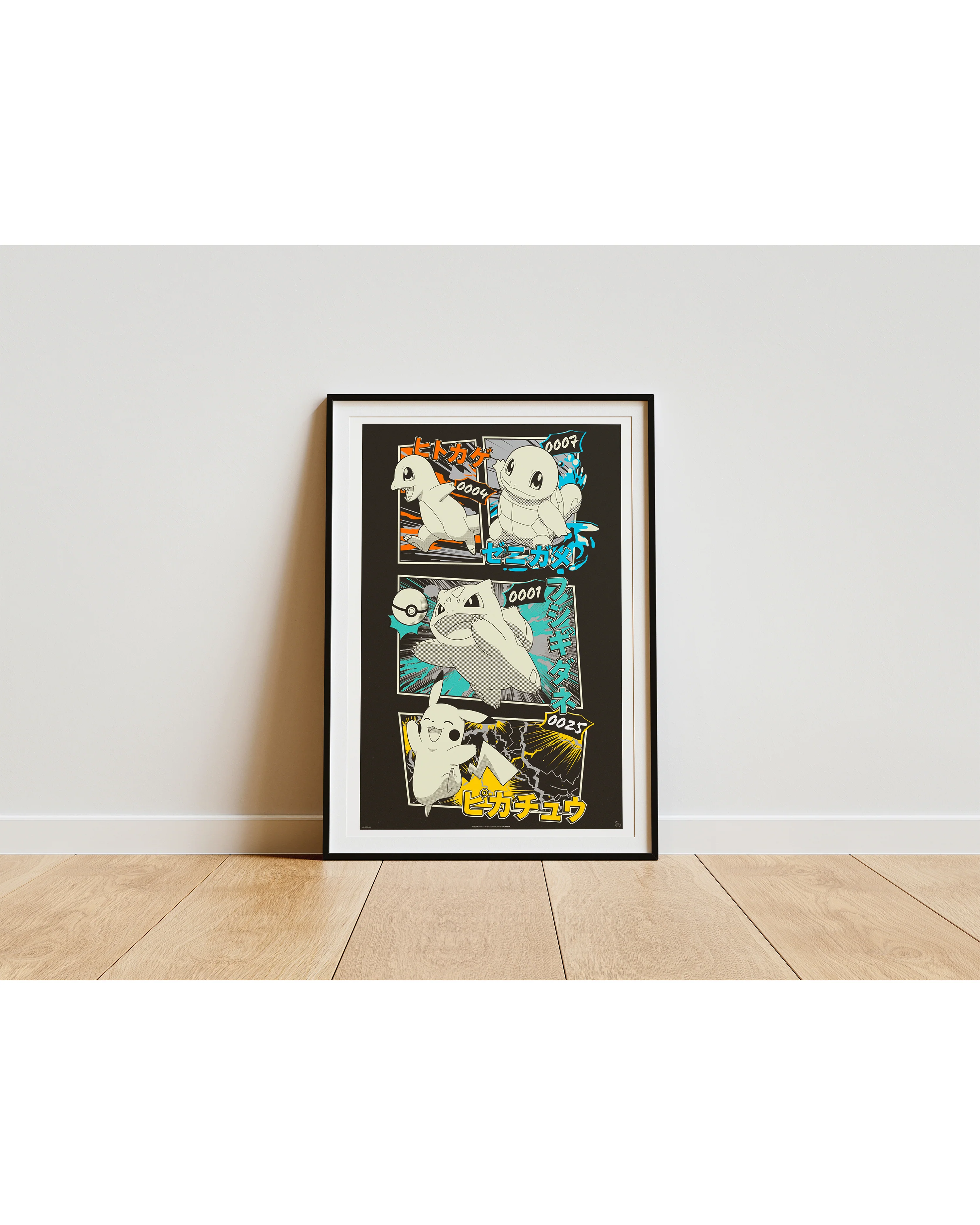 Pokémon Poster Collage Pikachu & Kanto Starters - Image 3