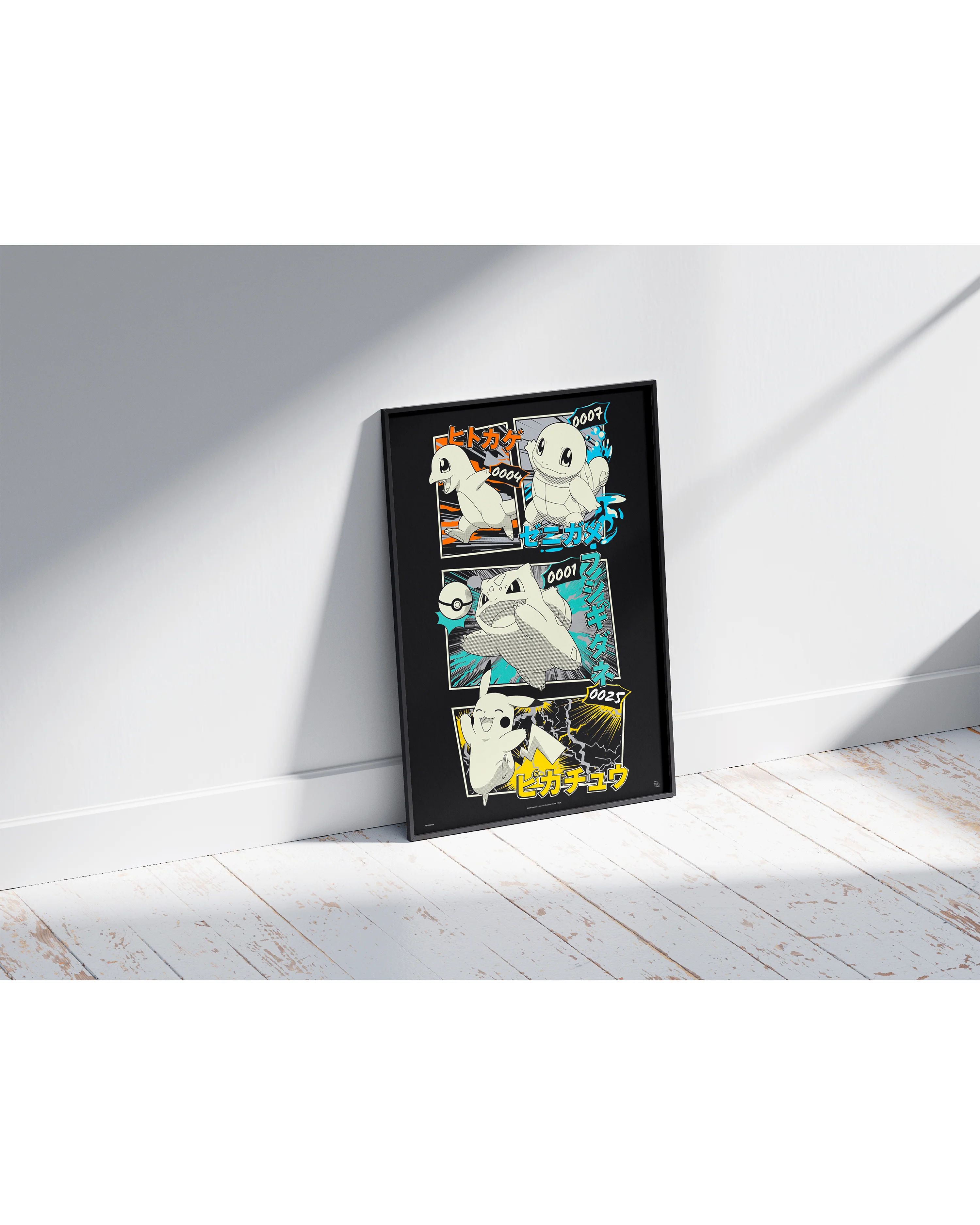Pokémon Poster Collage Pikachu & Kanto Starters - Image 4