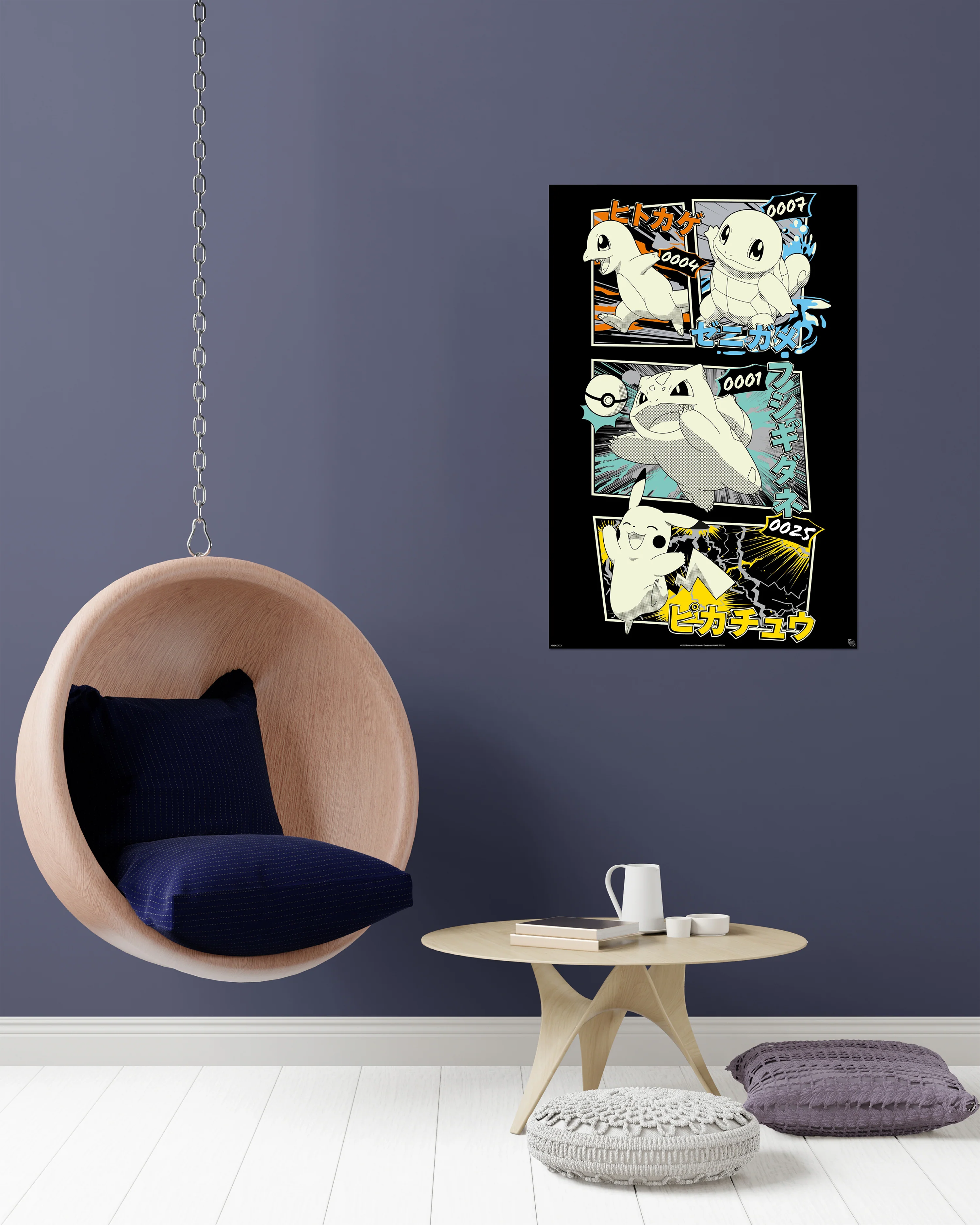 Pokémon Poster Collage Pikachu & Kanto Starters - Image 5