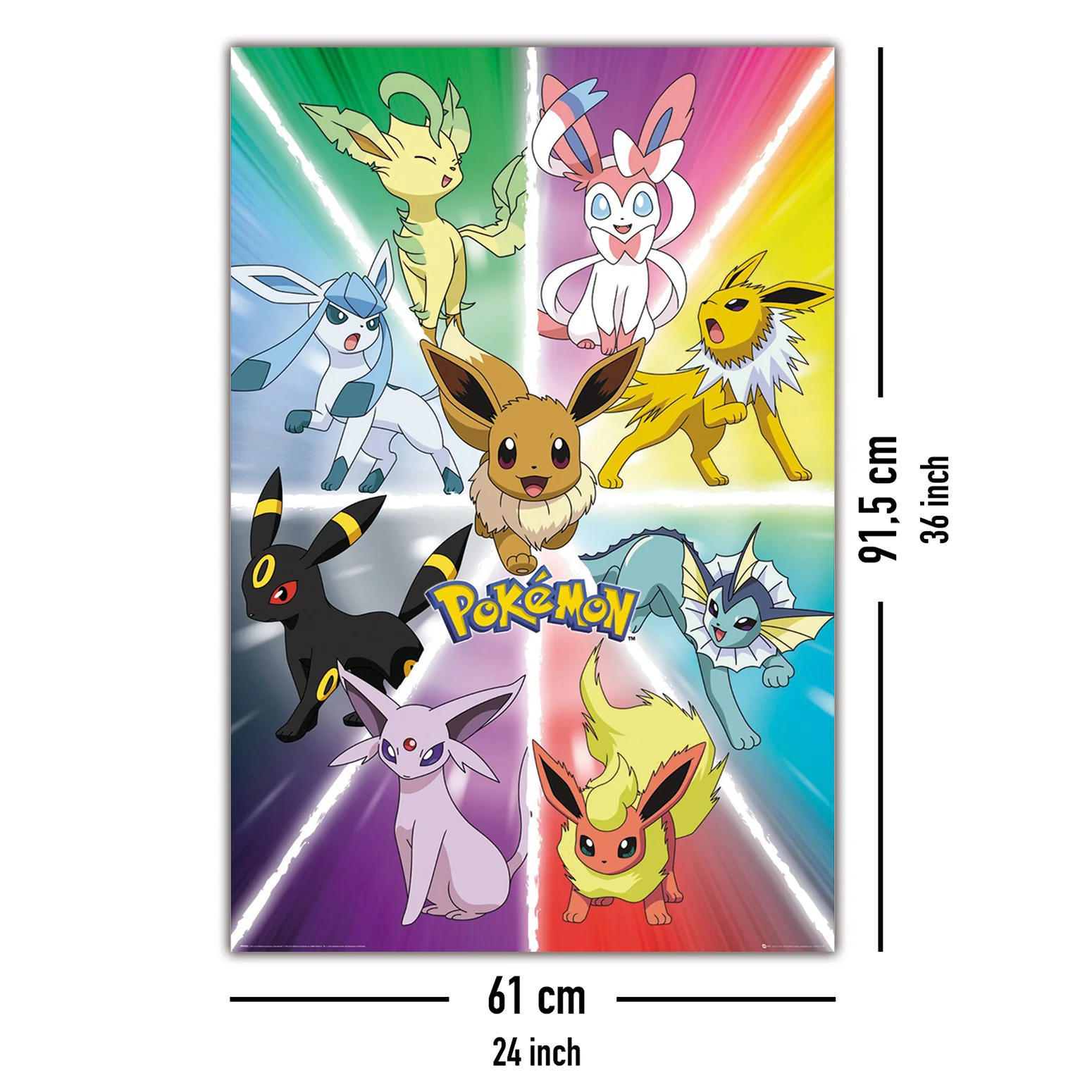 Pokémon Poster Eevee Evolution - Image 10