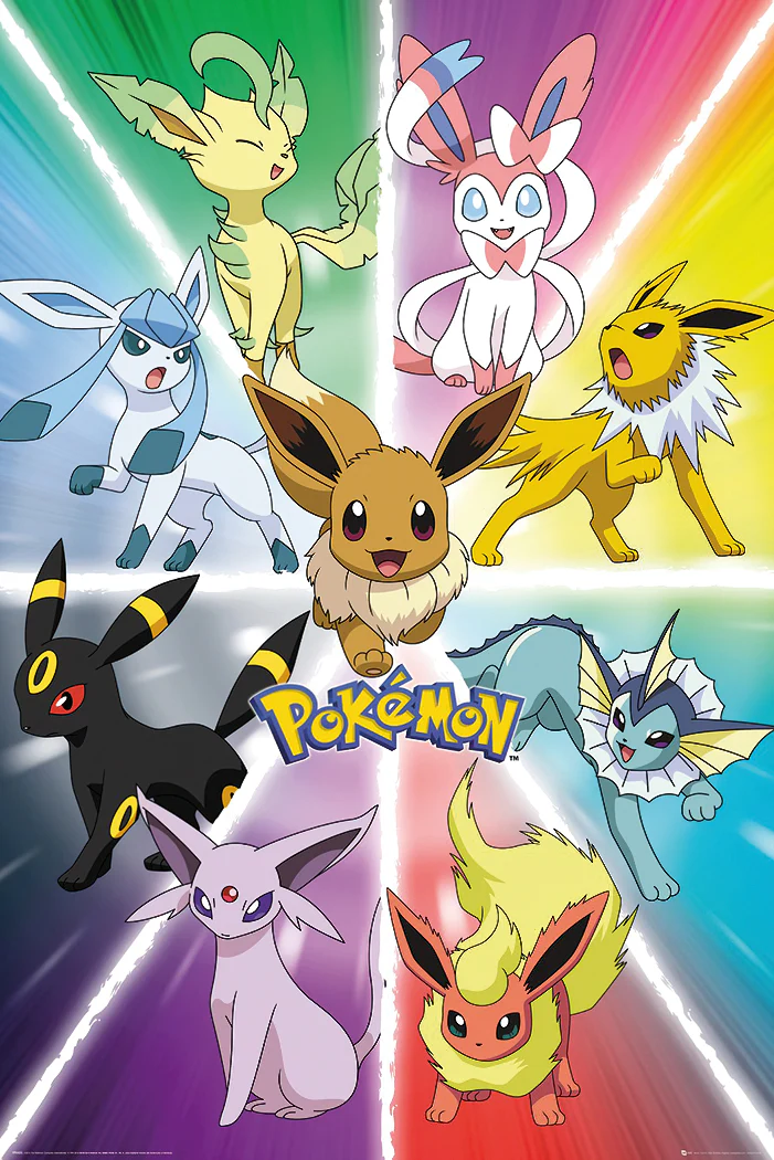 Pokémon Poster Eevee Evolution - Image 6