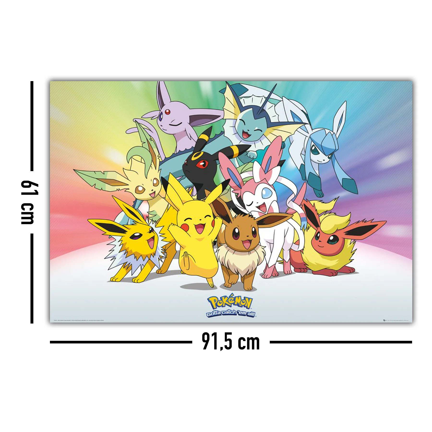 Pokémon Poster Evoli Entwicklungen - Image 8