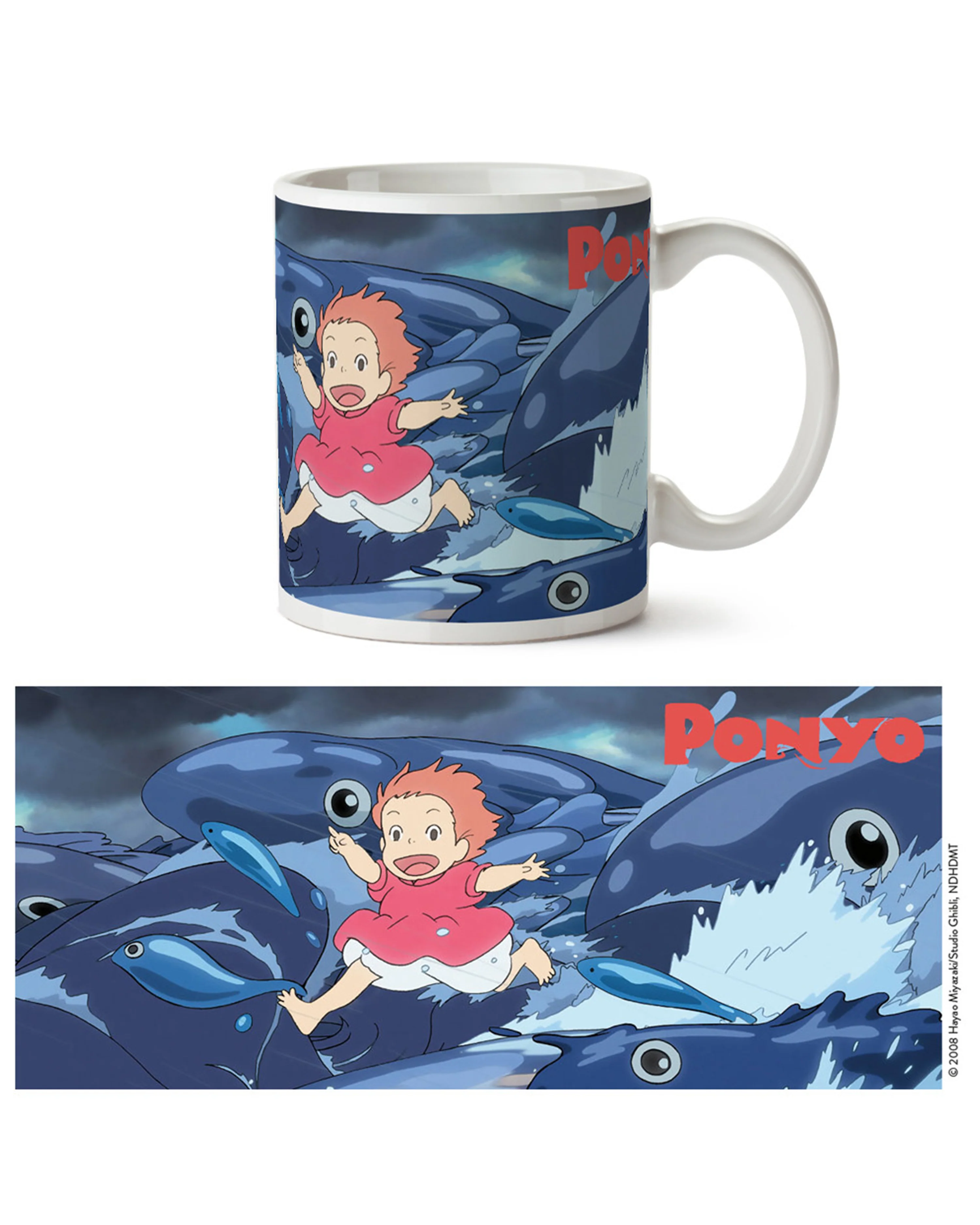 Ponyo Tasse Ponyo mit Fischen Studio Ghibli - Image 6