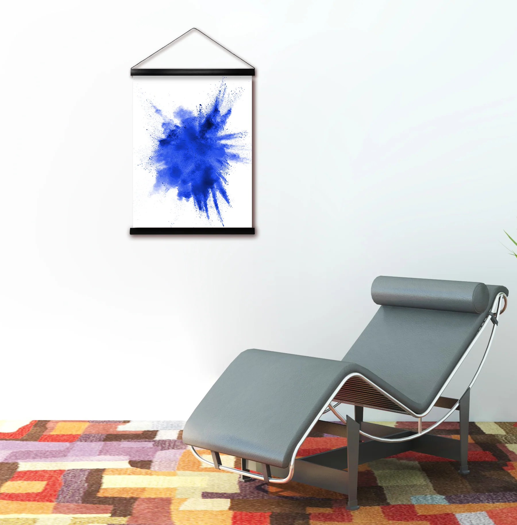 Posterleisten schwarz 41 cm (Paar) mit Aufhängeschnur - Image 5