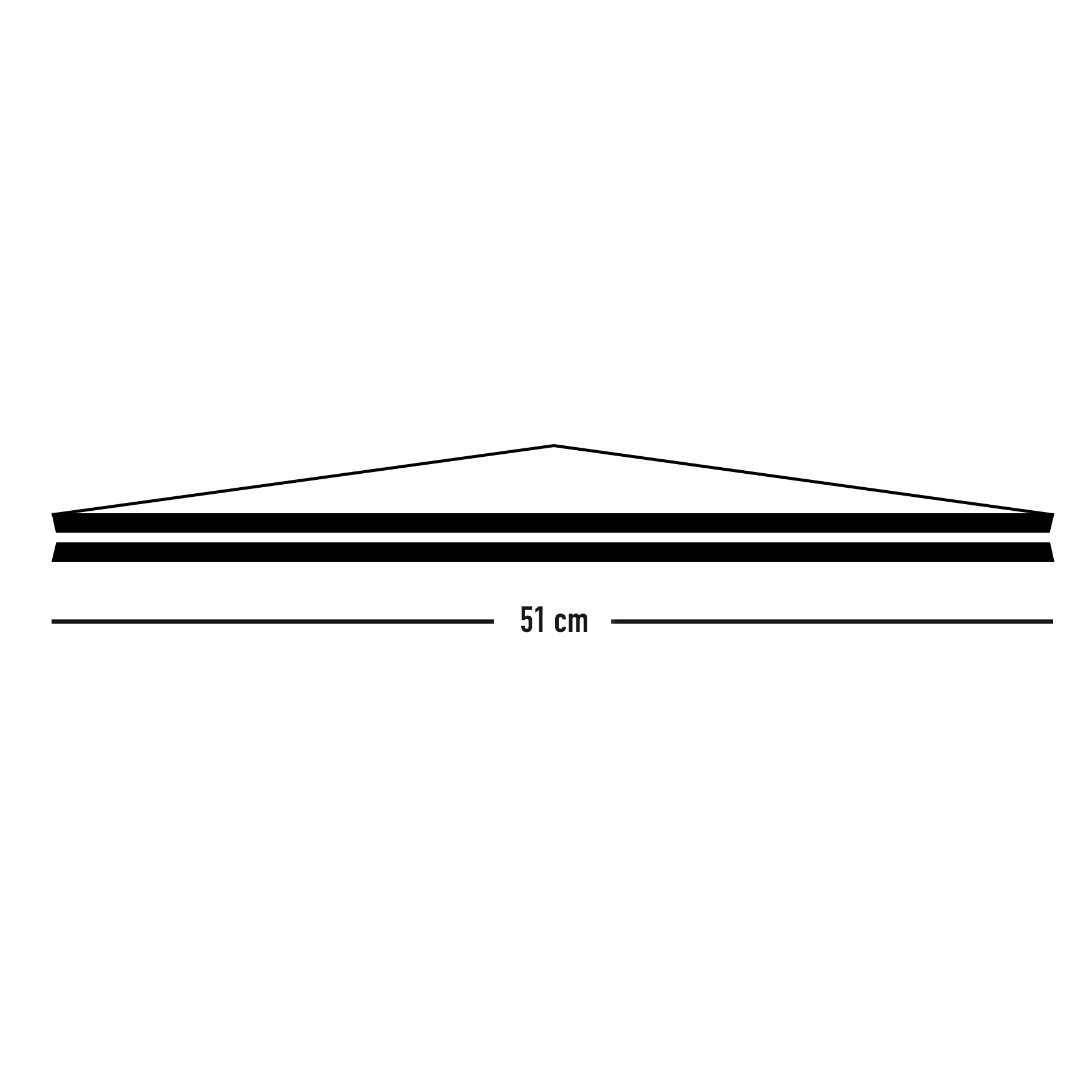 Posterleisten schwarz 51 cm (Paar) - Image 3
