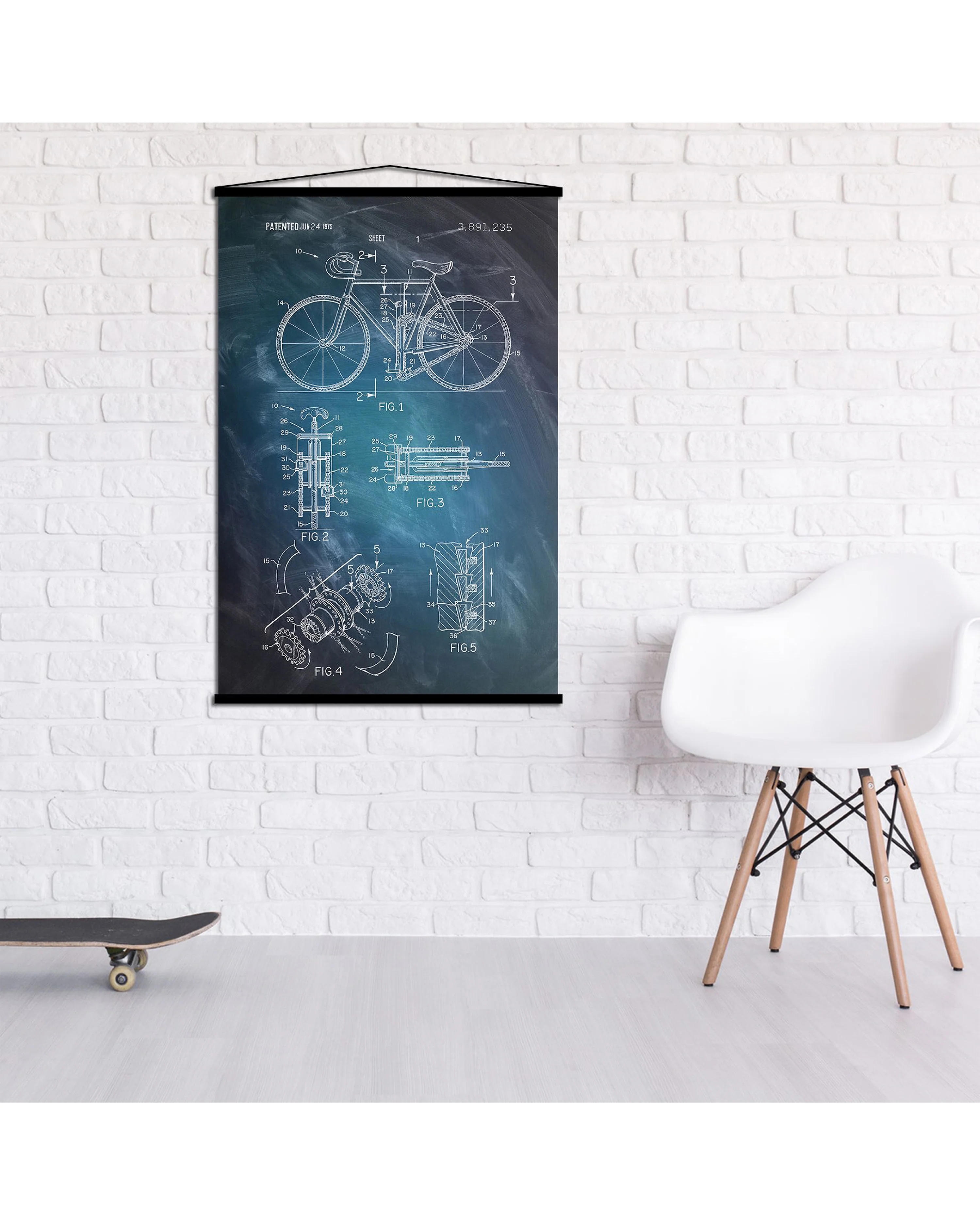 Posterleistenset schwarz 61 cm 10 Paare - Image 3