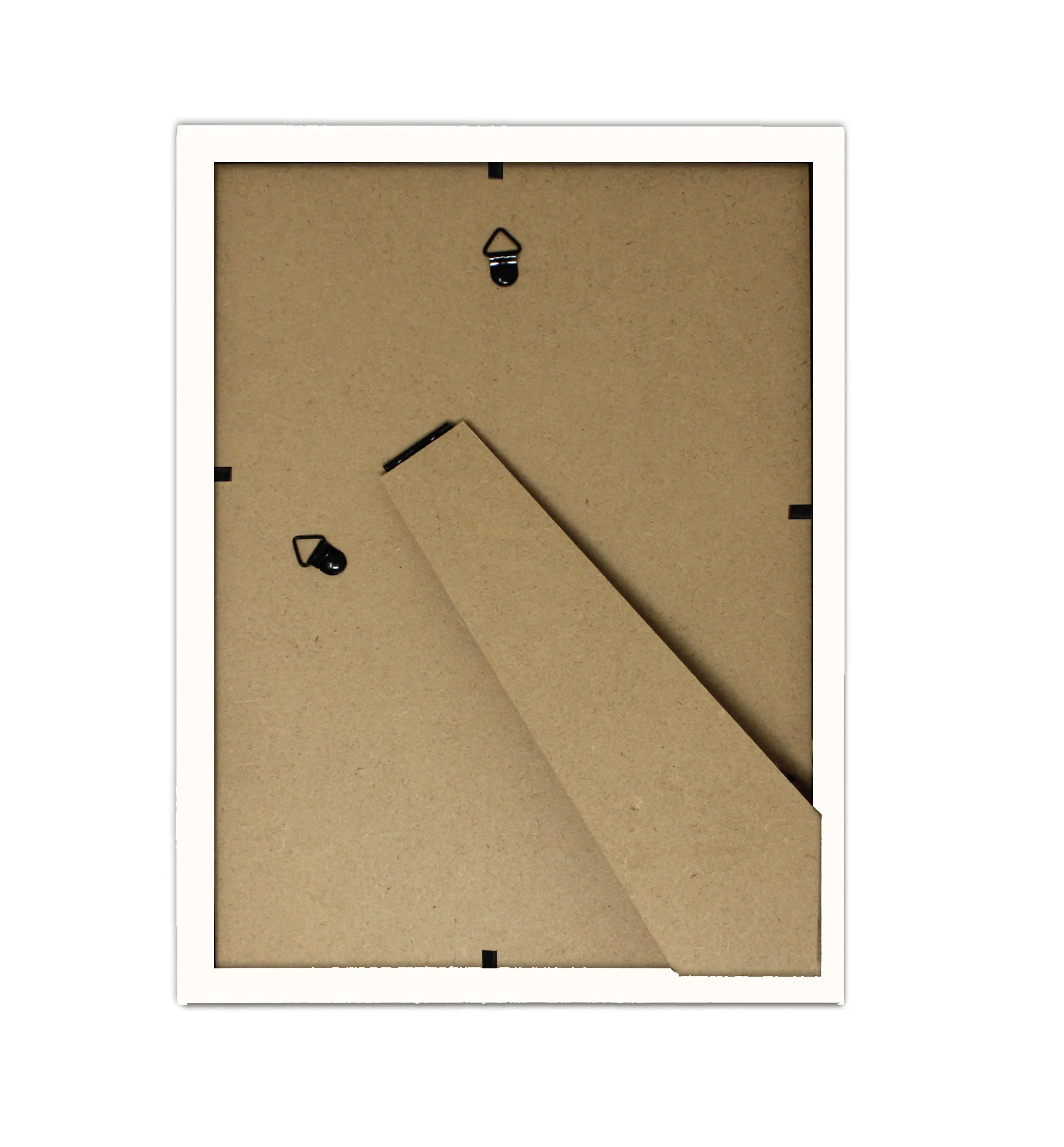 Posterrahmen 14,8 x 21 cm 2erSet (DIN A5) Holzdekor weiß - Image 3