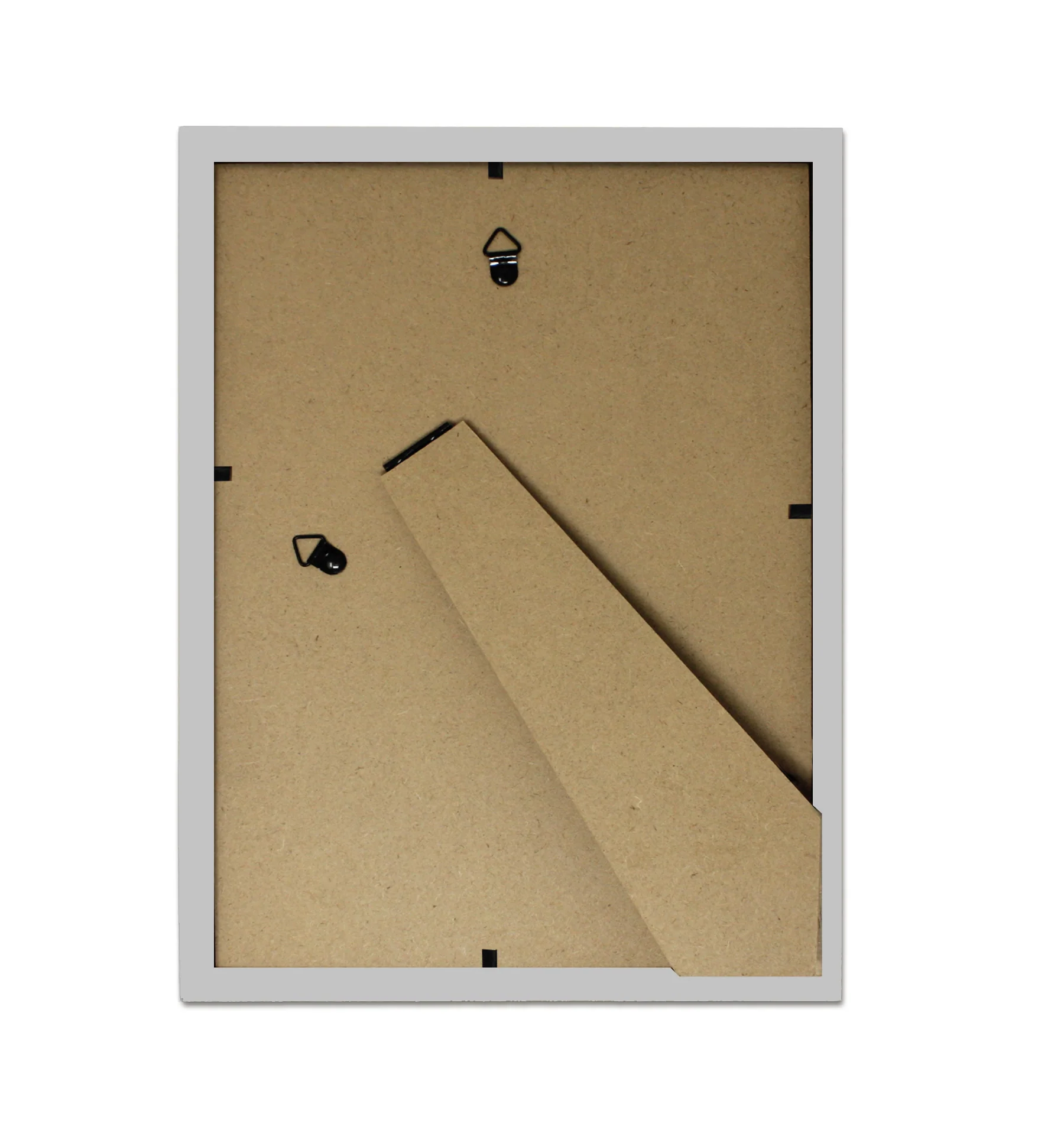 Posterrahmen 14,8 x 21 cm 4erSet (DIN A5) Holzdekor silber - Image 4