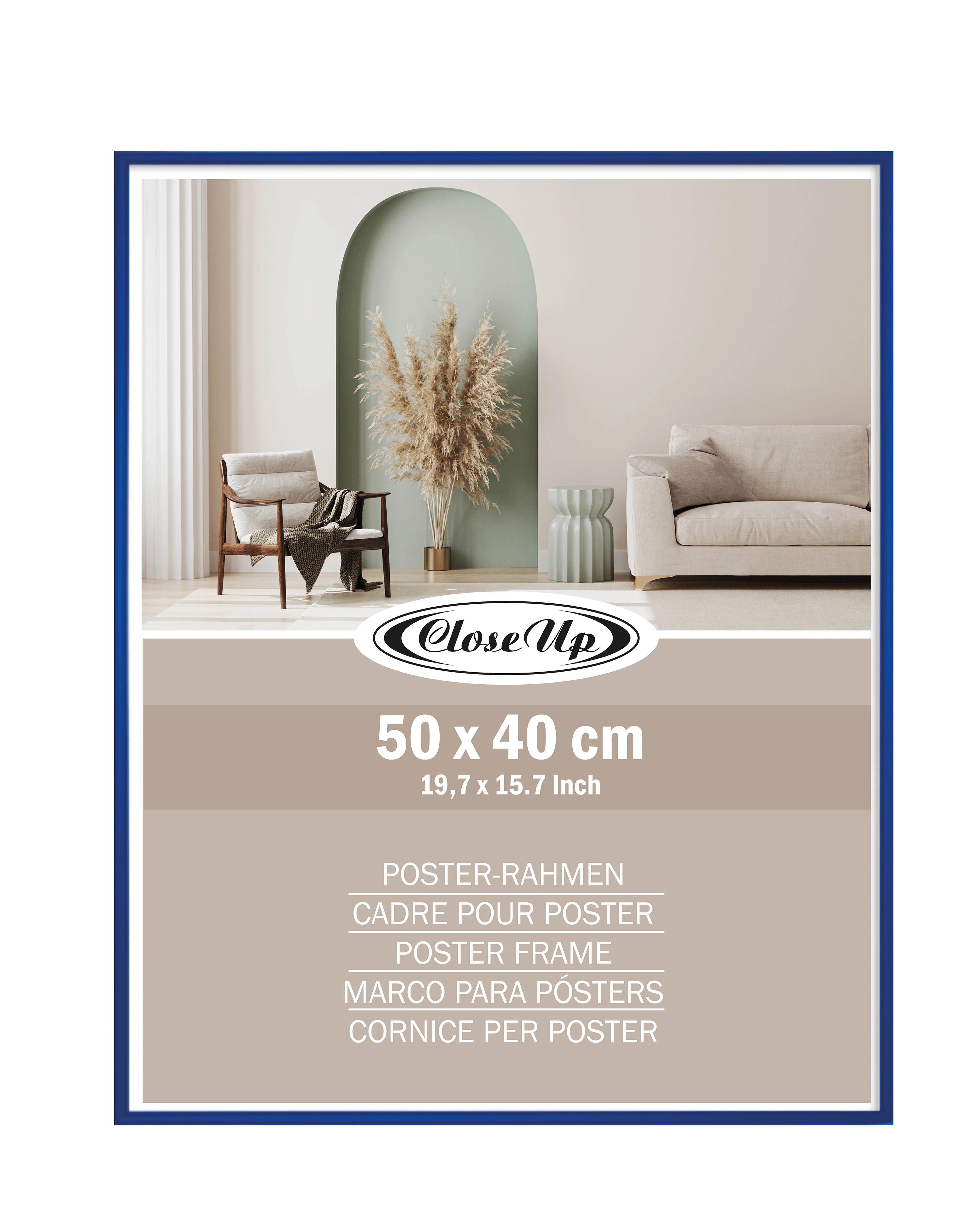 Posterrahmen 40 x 50 cm Blau