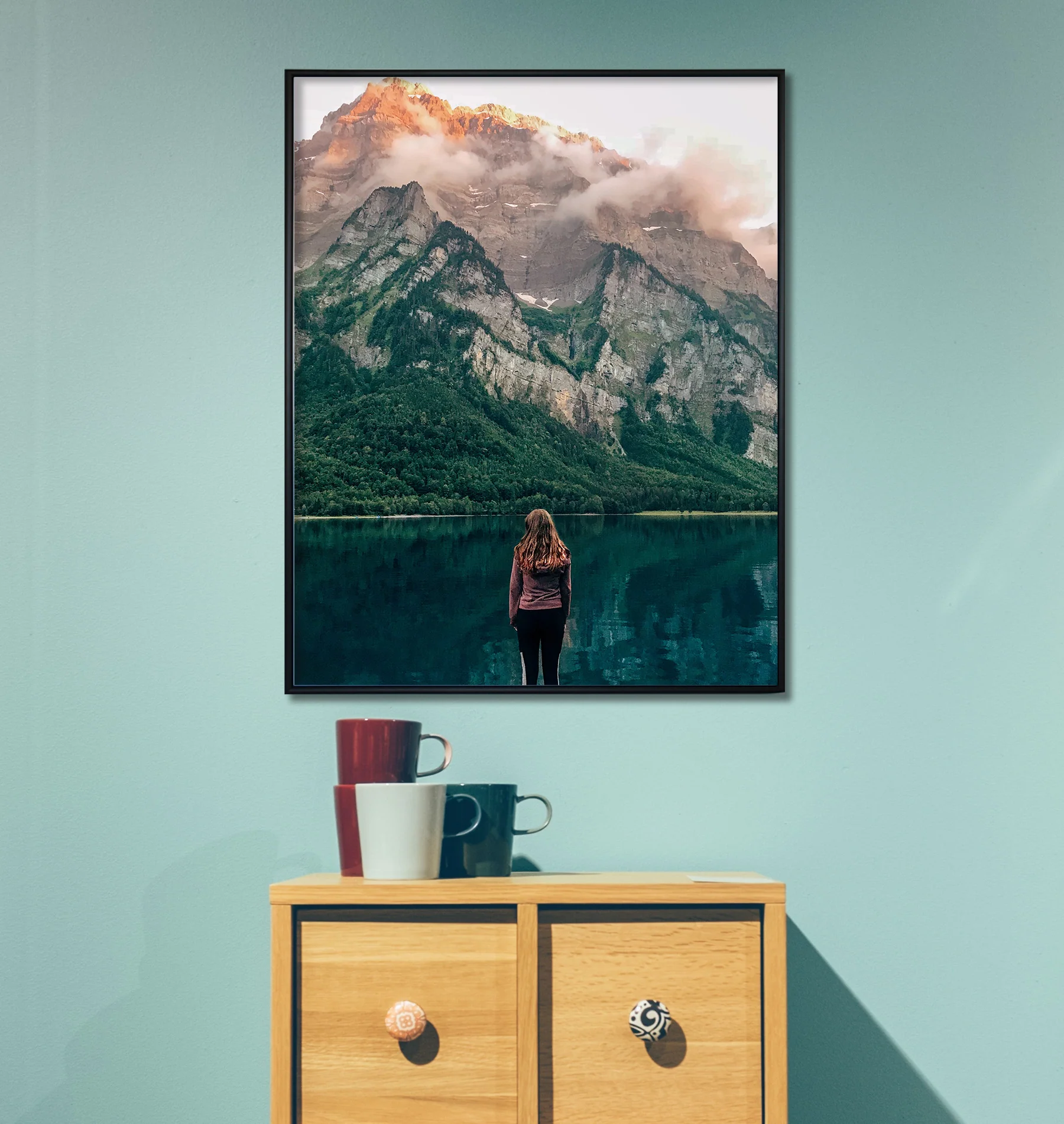 Posterrahmen 40 x 50 cm schwarz - Image 6