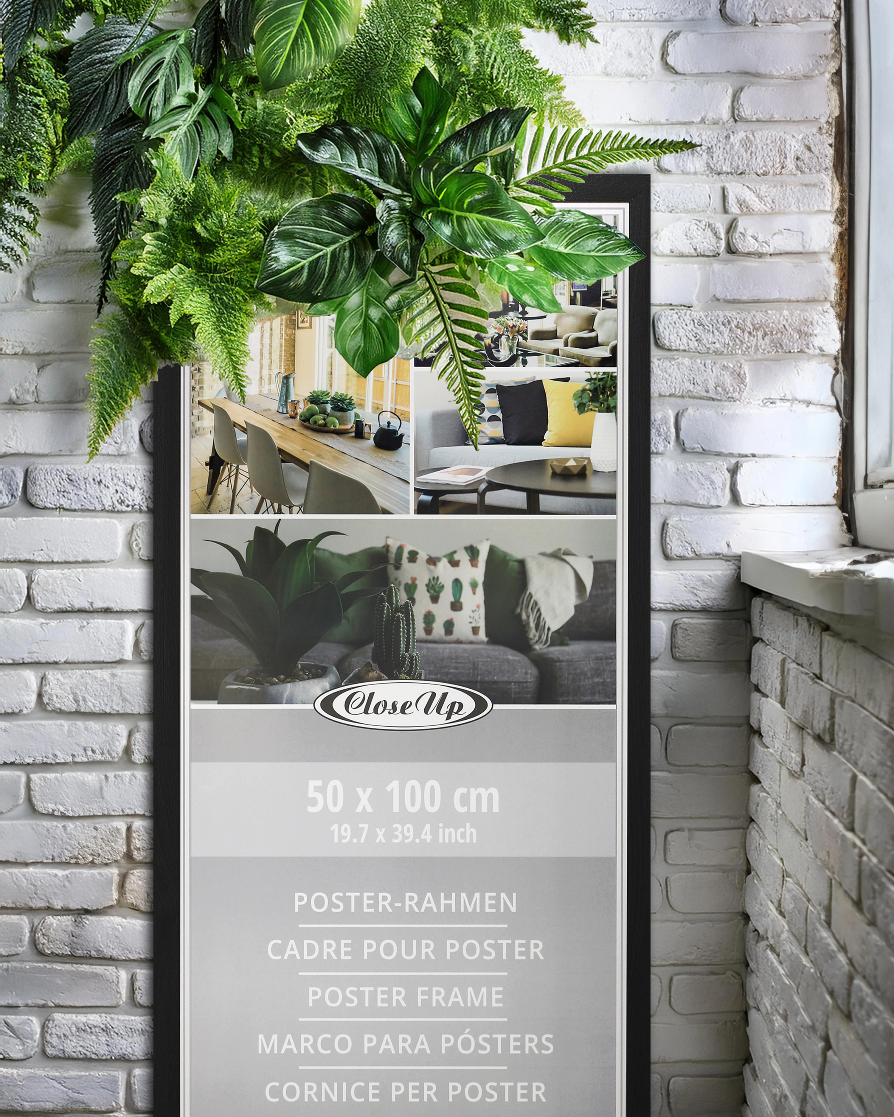 Posterrahmen 50 x 100 cm schwarz - Image 5