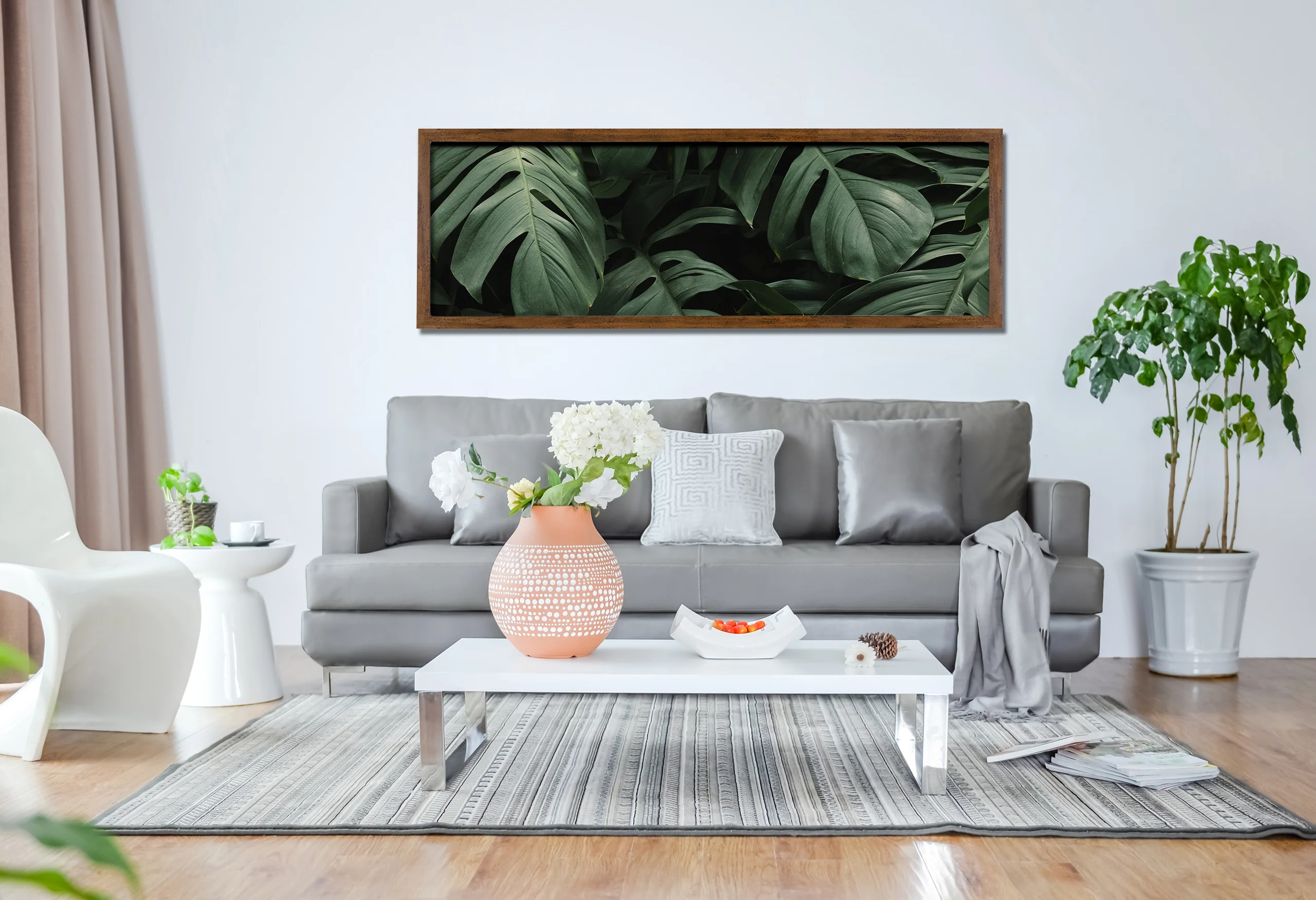 Posterrahmen 53 x 158 cm Holzdekor Eiche - Image 2