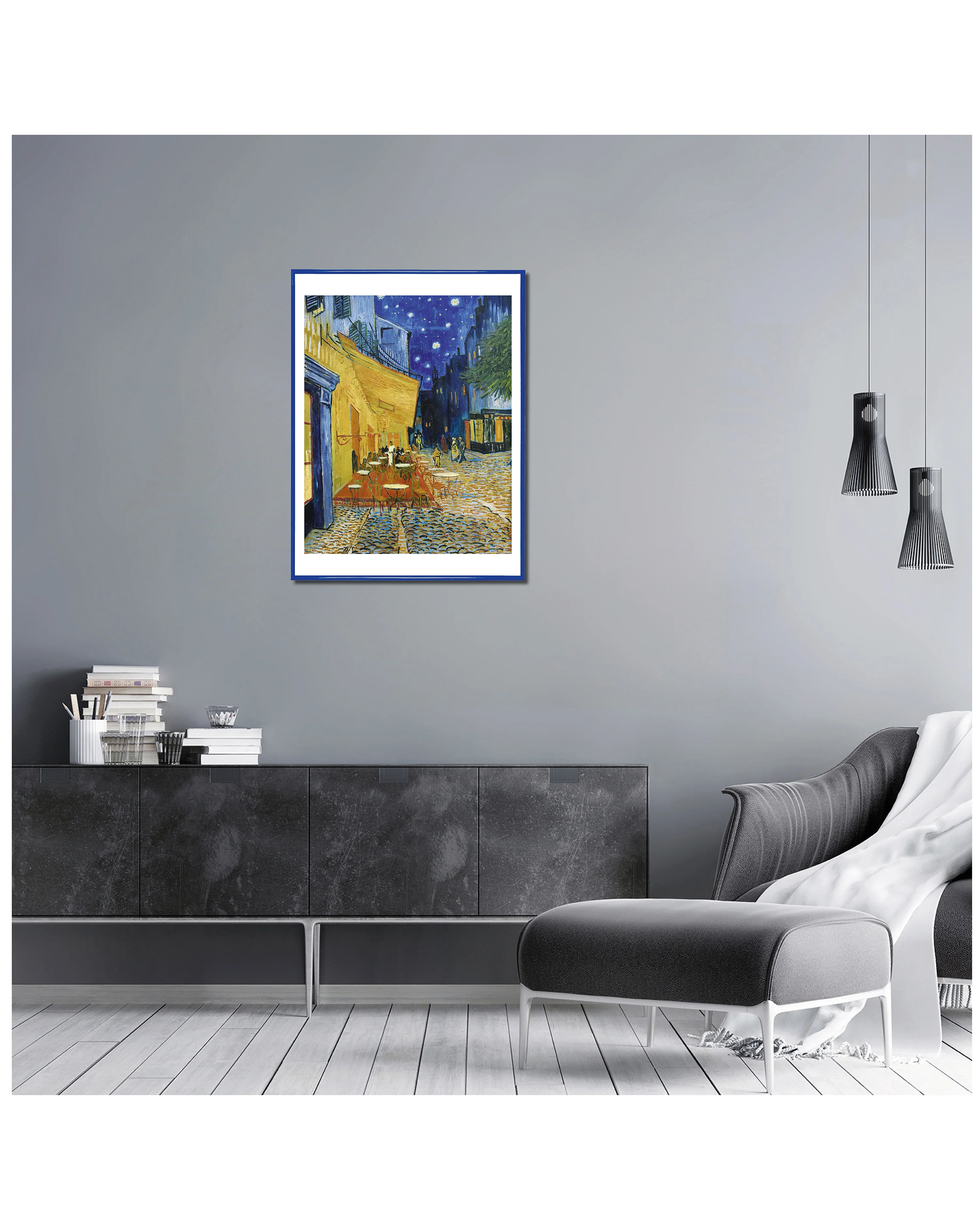 Posterrahmen 60 x 80 cm blau - Image 5