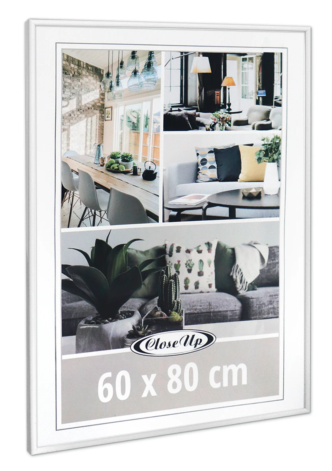 Posterrahmen 60 x 80 cm weiss