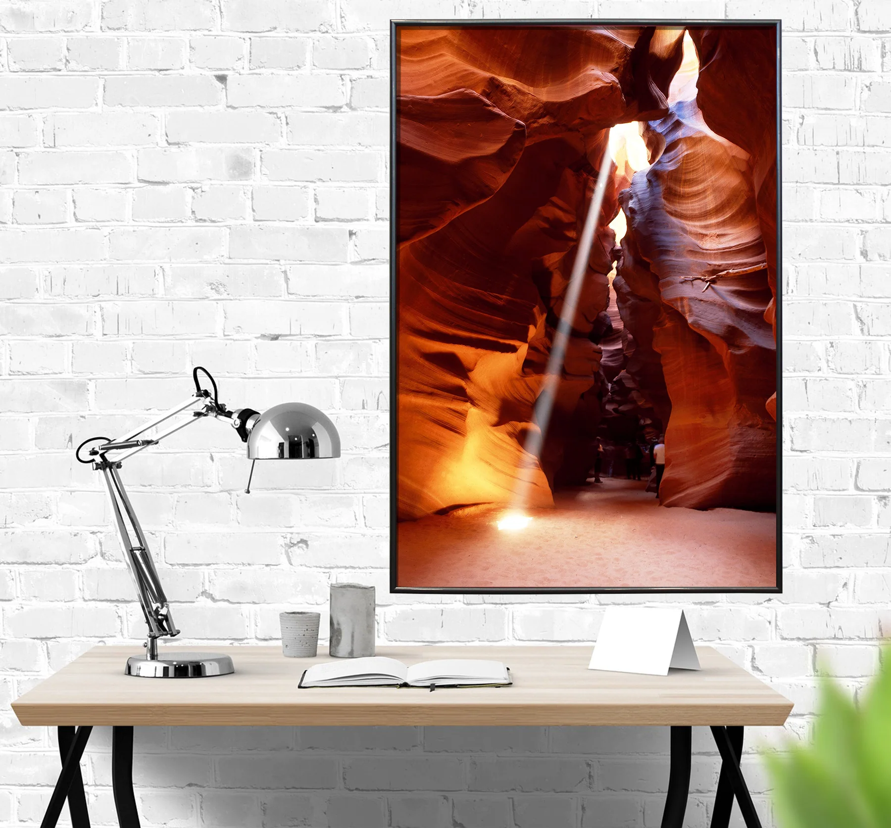 Posterrahmen 61 x 91,5 cm Gunmetal Dekor - Image 2