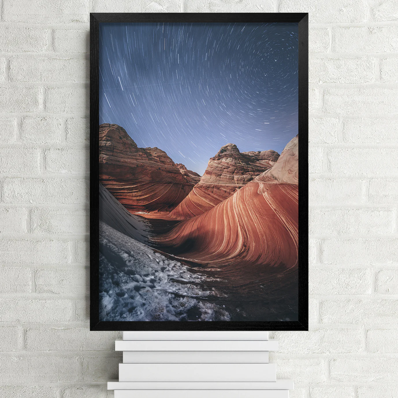 Posterrahmen 61 x 91,5 cm Holzdekor schwarz 5er Set - Image 7
