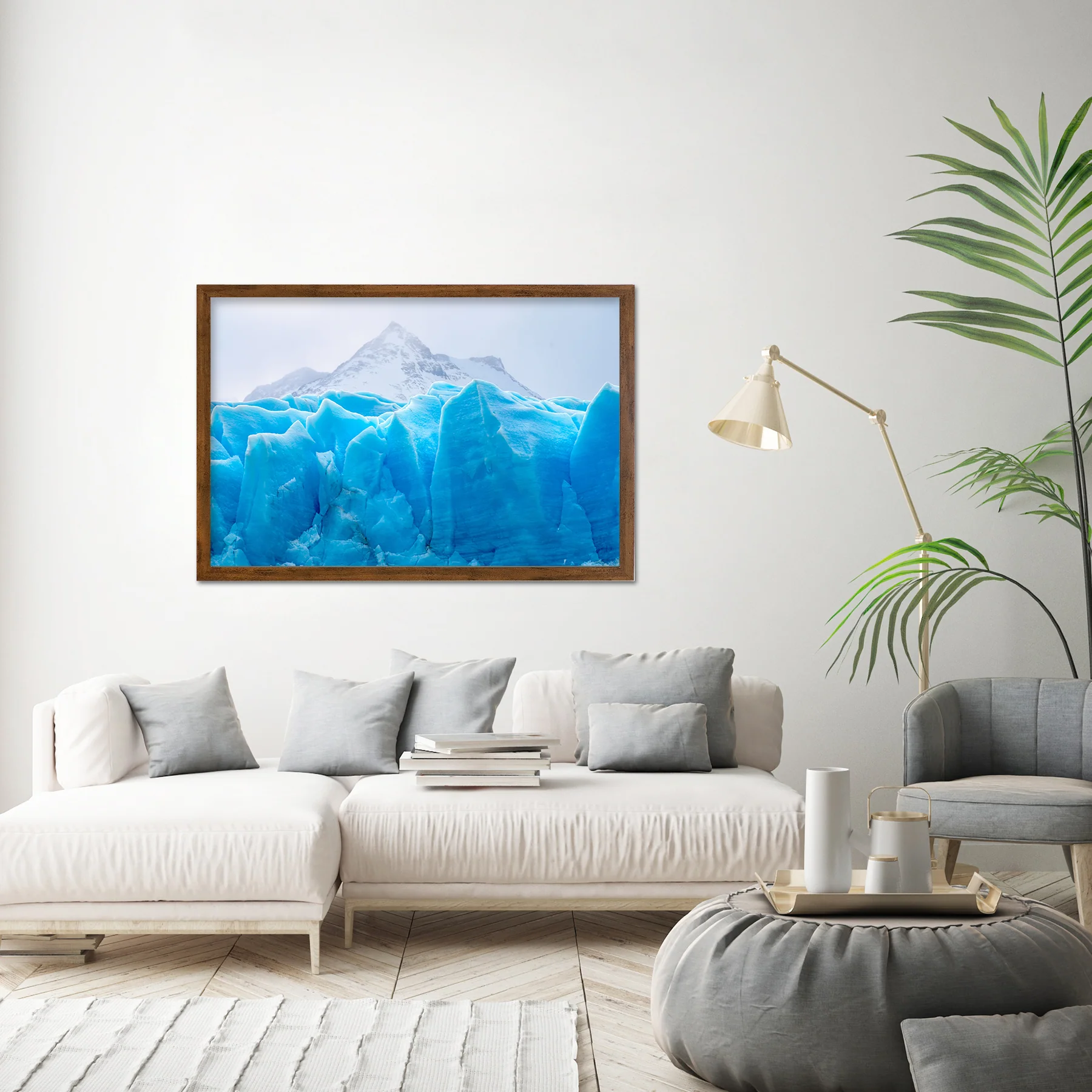 Posterrahmen 80 x 120 cm Eiche dunkel - Image 6