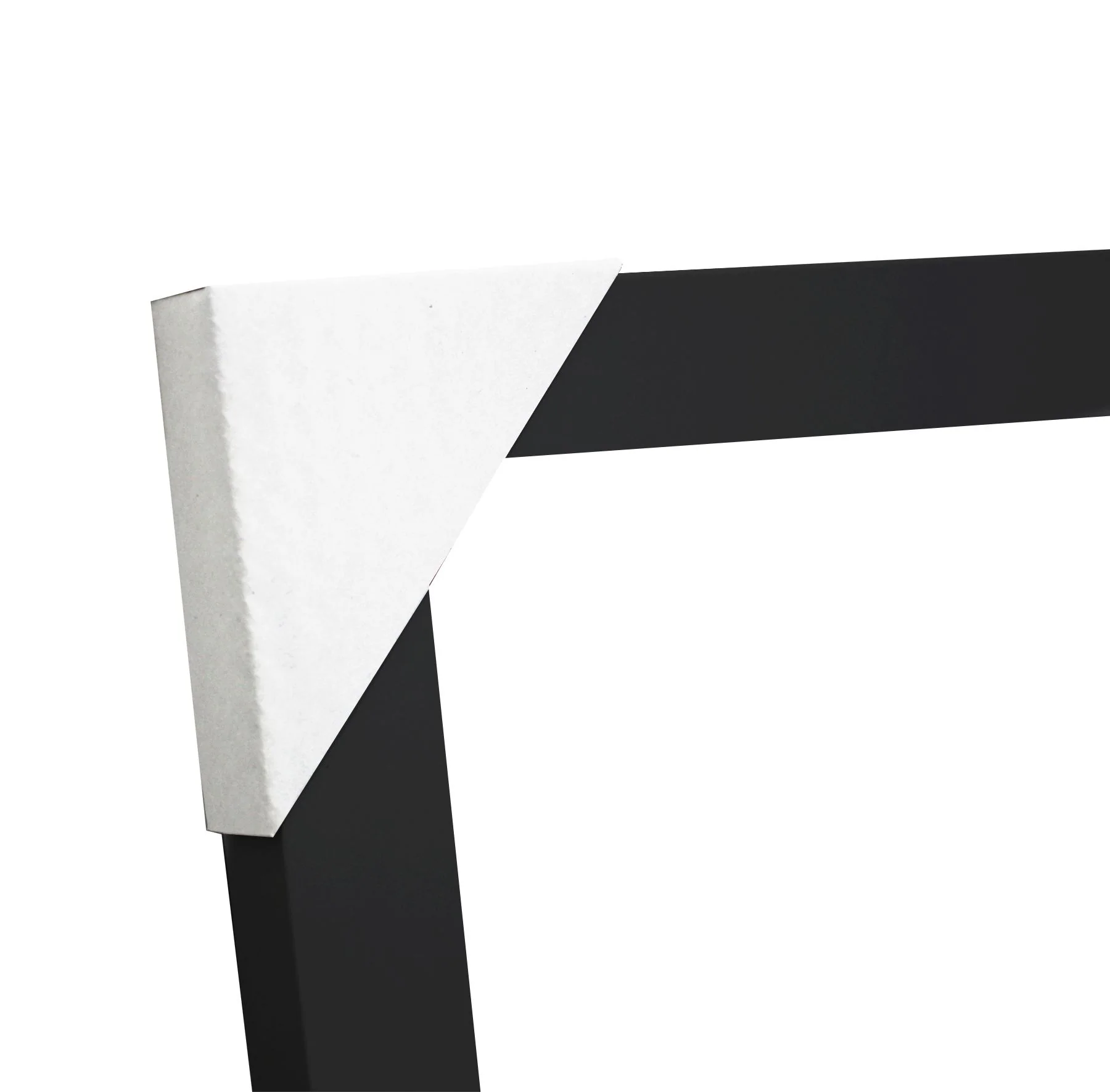 Posterrahmen 90 x 120 cm Holzdekor schwarz, aus MDF - Image 4