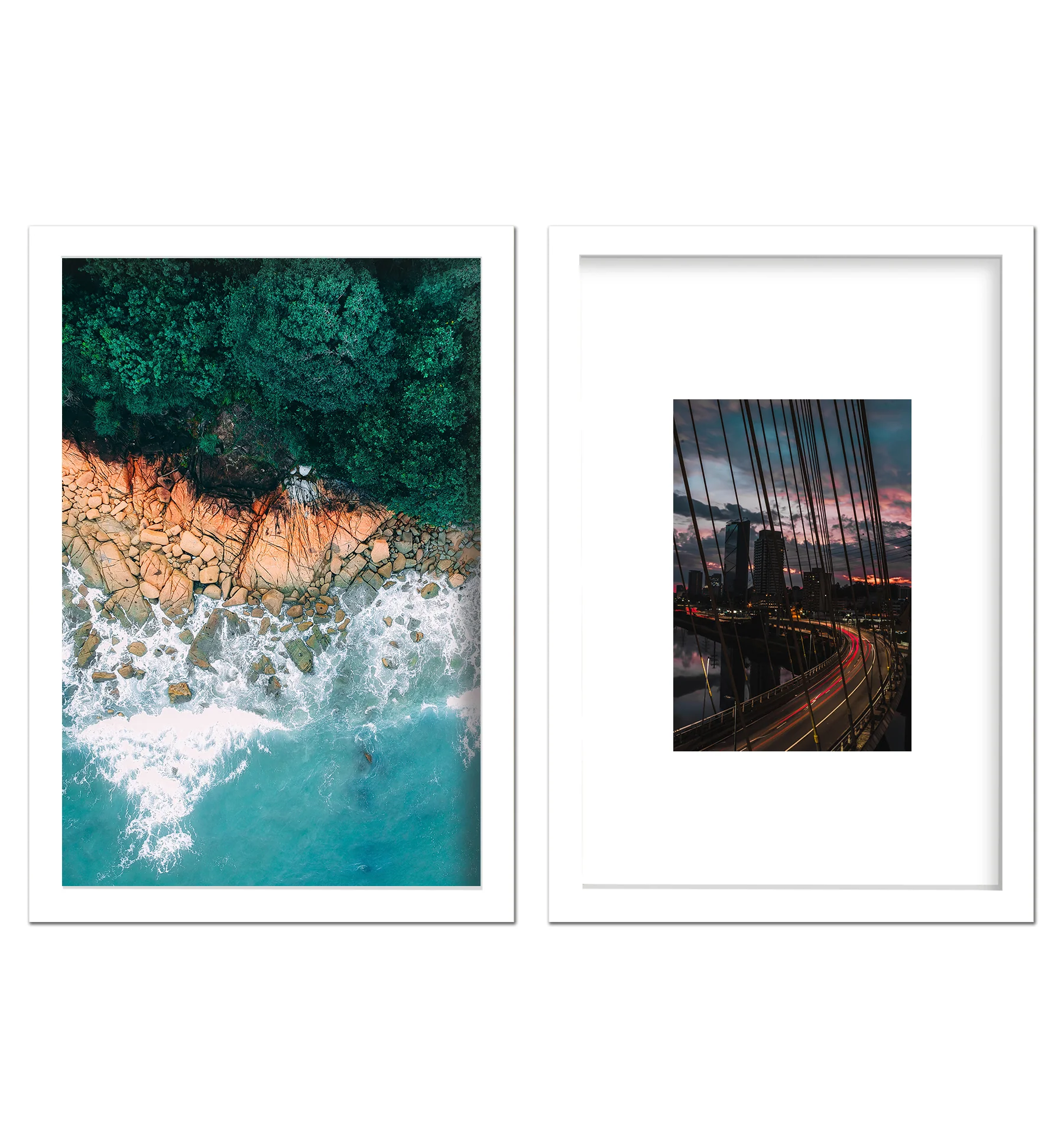 Posterrahmen, Bilderrahmen 20 x 30 cm weiß - Image 4