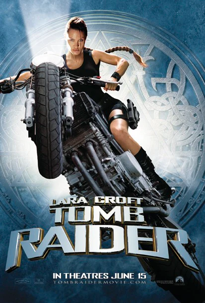 Tomb Raider Lara Croft (Movie) Postkarte